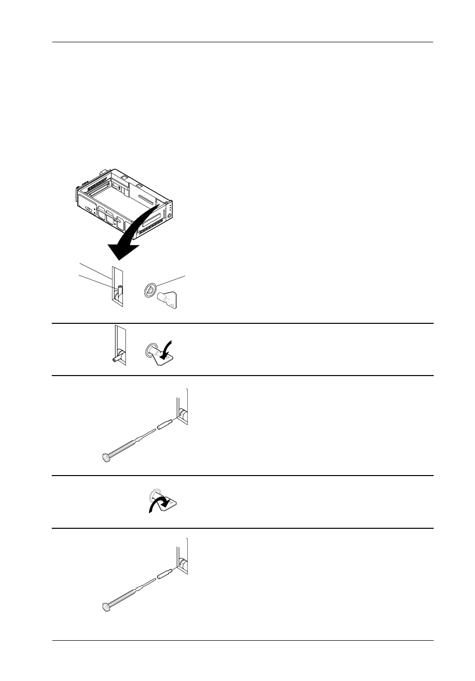 Appendix a - attaching/removing the on/off key | StorCase Technology DE90i-S User Manual | Page 20 / 25