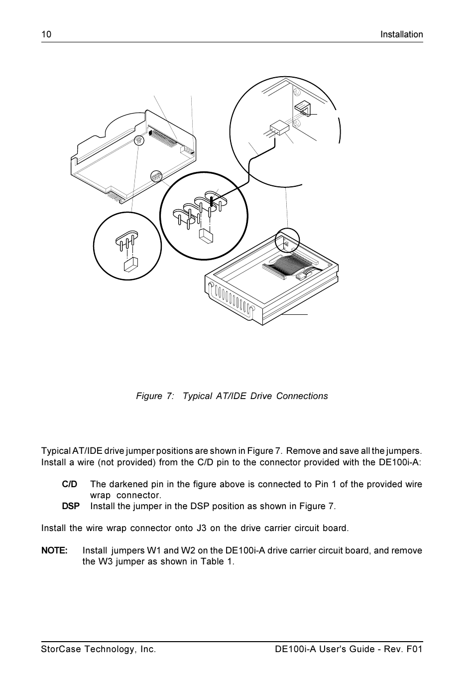 StorCase Technology DE100i-A User Manual | Page 17 / 33