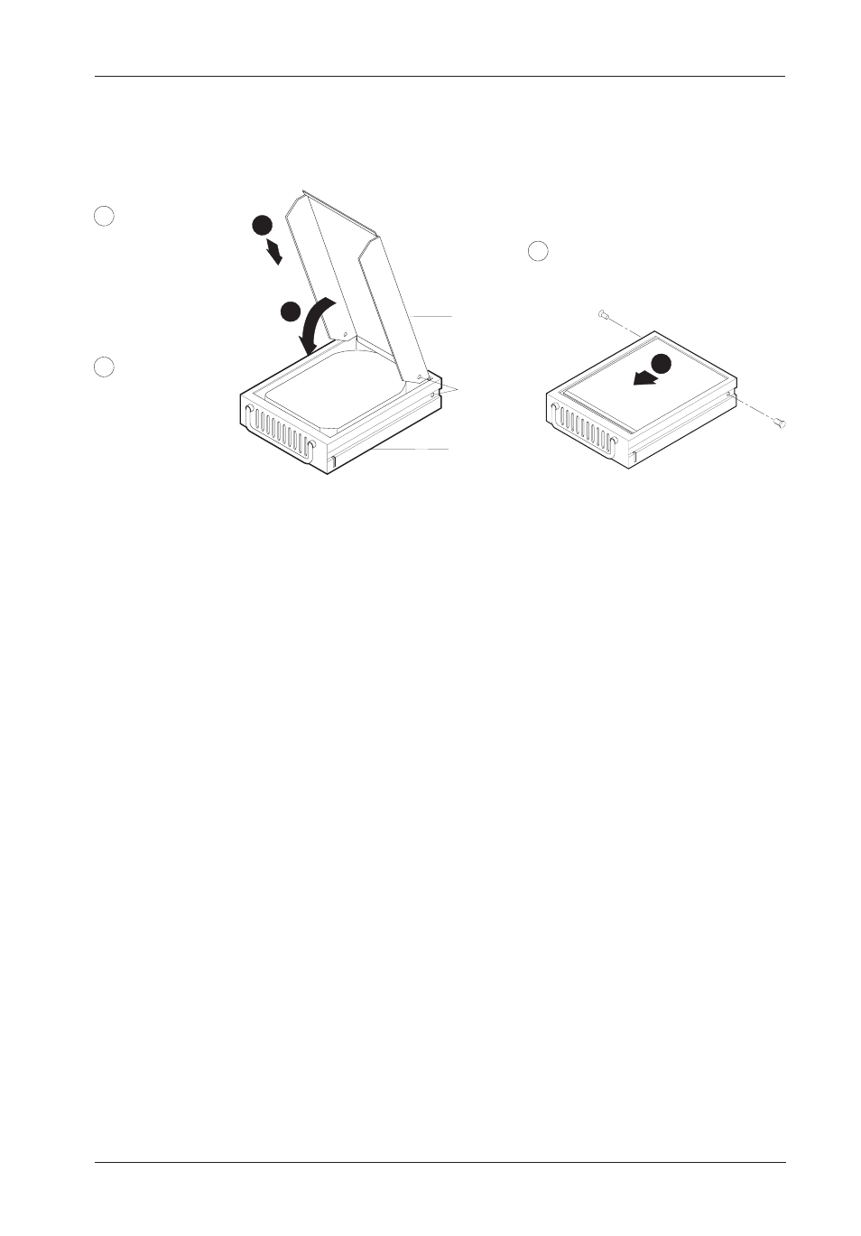 Drive cover | StorCase Technology DE100i-SWD User Manual | Page 31 / 33