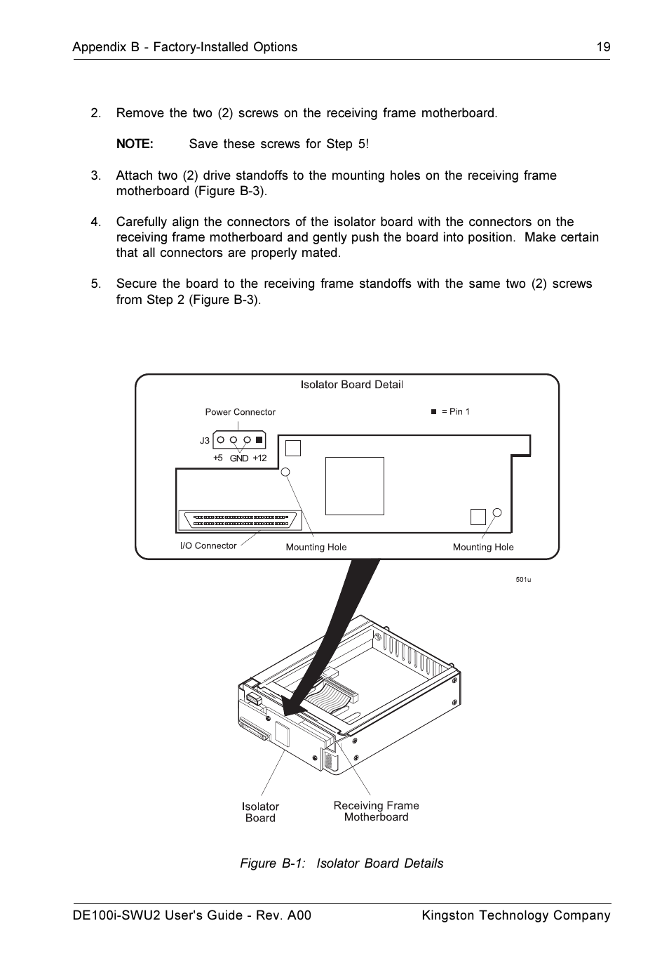 StorCase Technology DE100i-SWU2 User Manual | Page 26 / 37