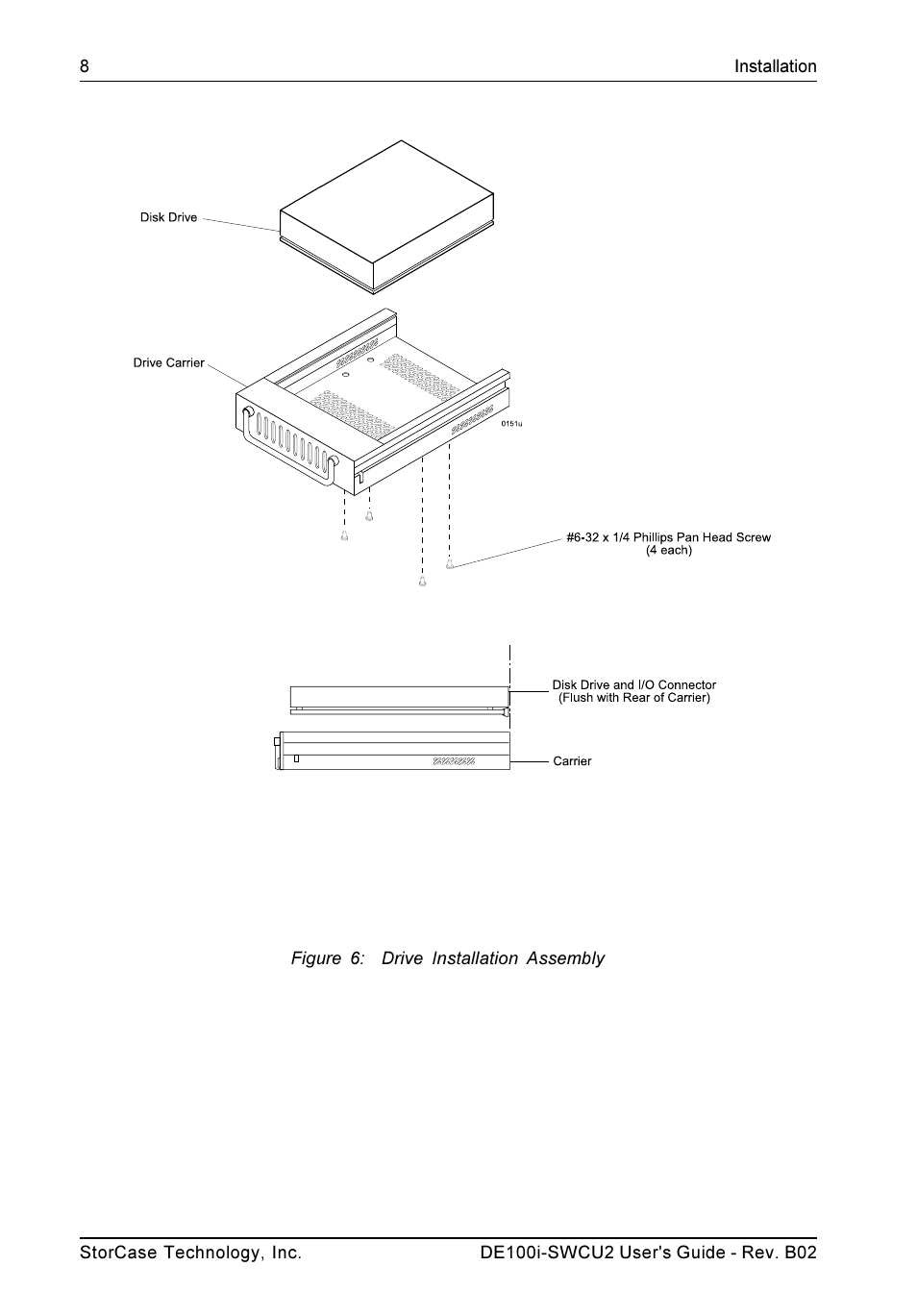 StorCase Technology DE100i-SWCU2 User Manual | Page 15 / 33