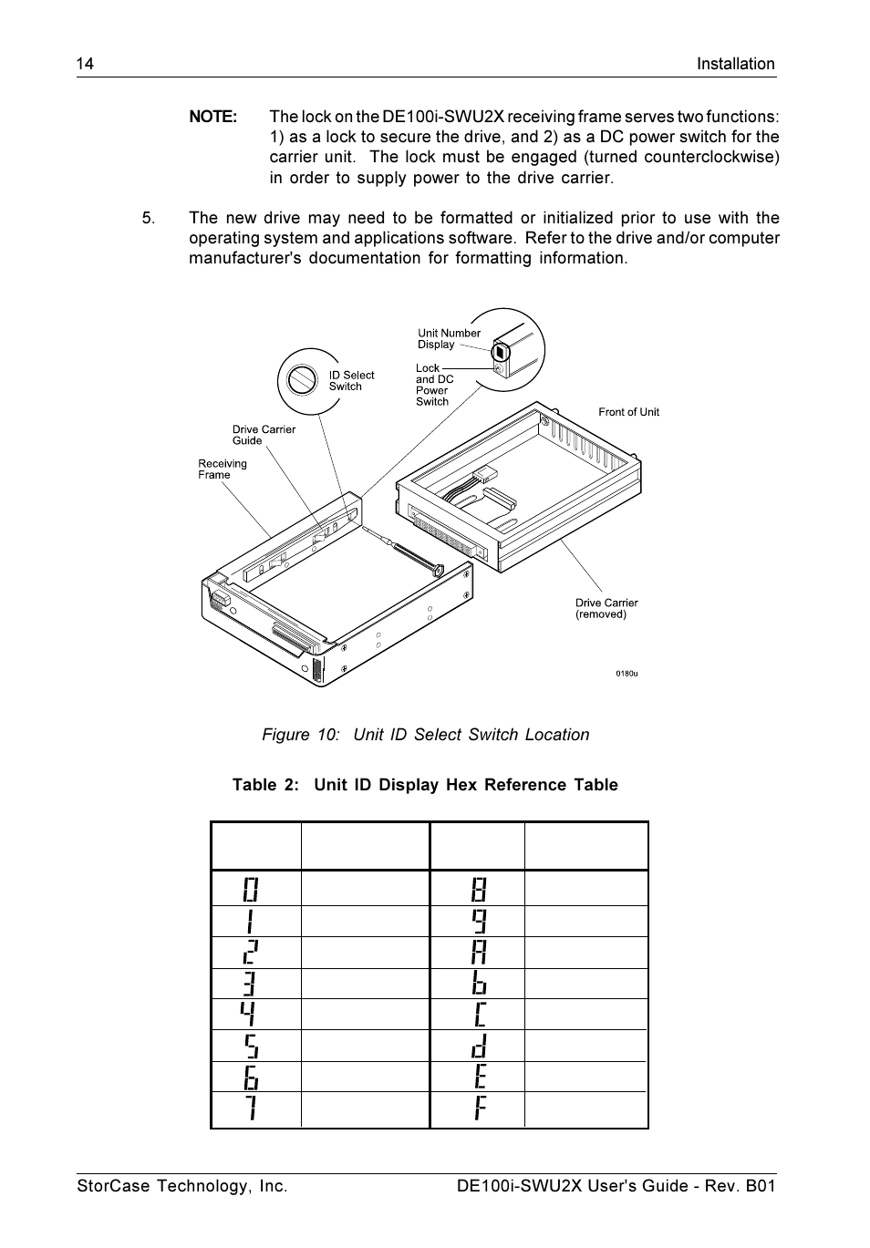 StorCase Technology DE100i-SWU2X User Manual | Page 21 / 35