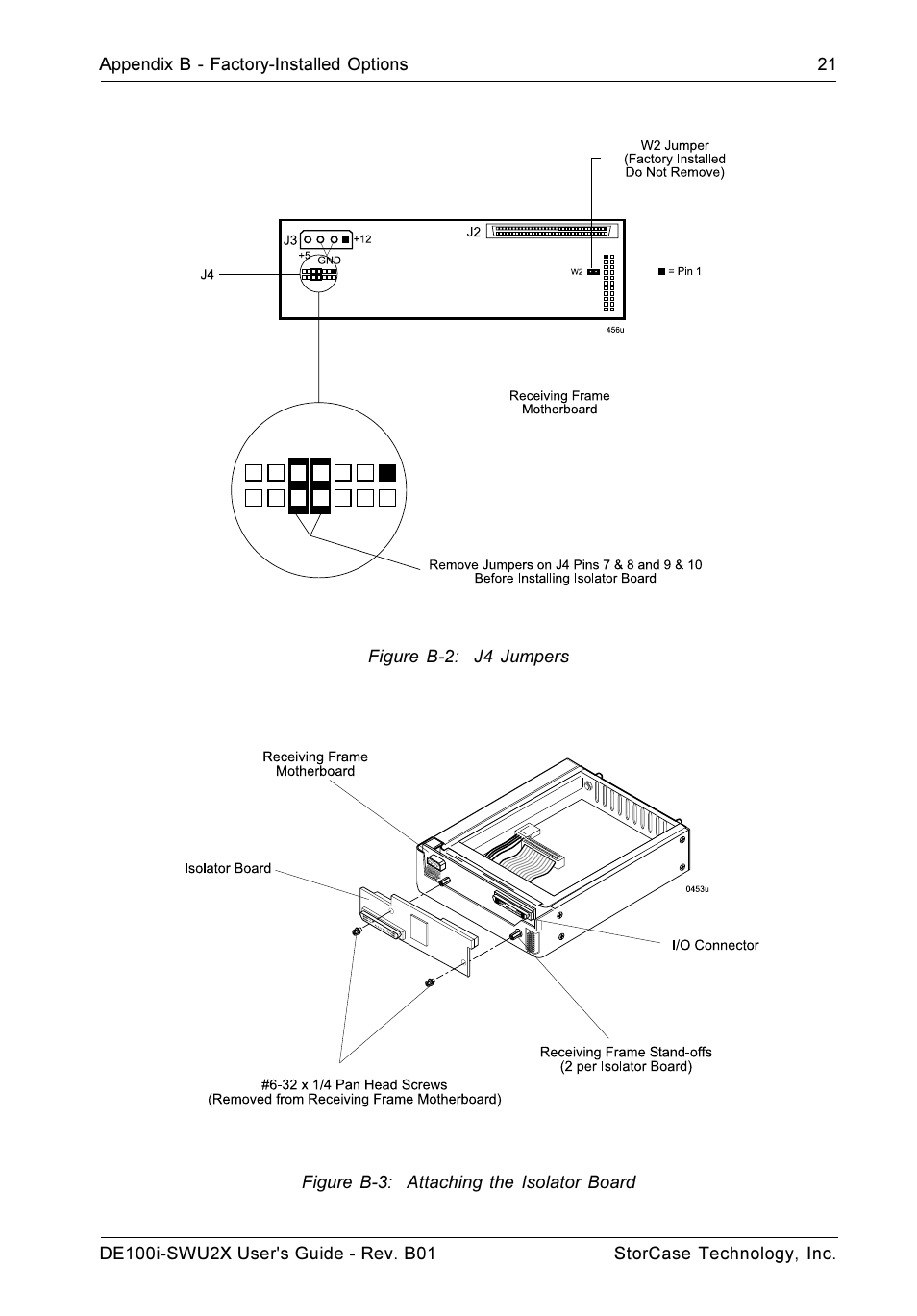 StorCase Technology DE100i-SWU2X User Manual | Page 28 / 35