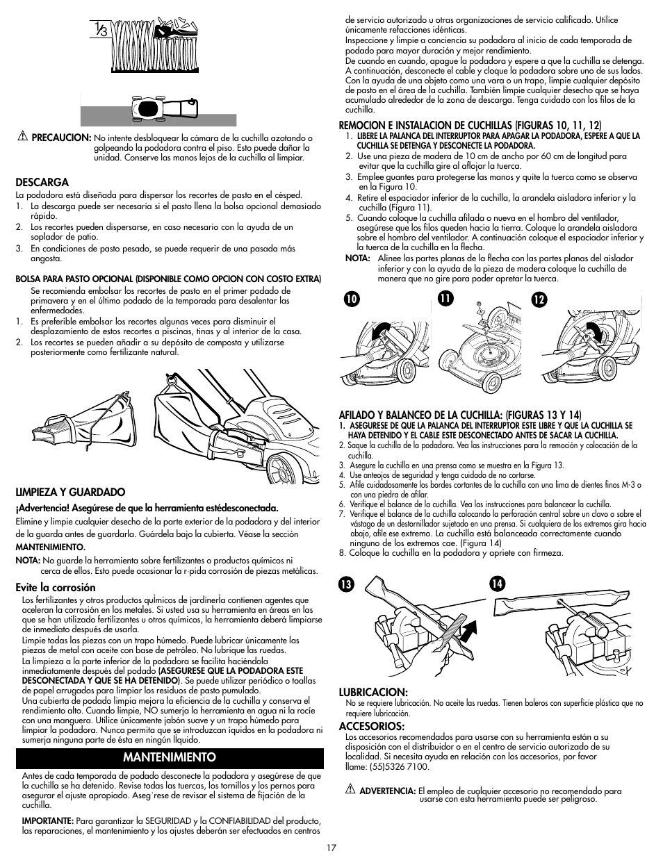 Mantenimiento | Cisco MM275 User Manual | Page 17 / 20