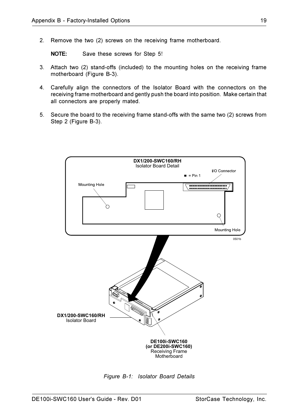 StorCase Technology DE100i-SWC160 User Manual | Page 26 / 39