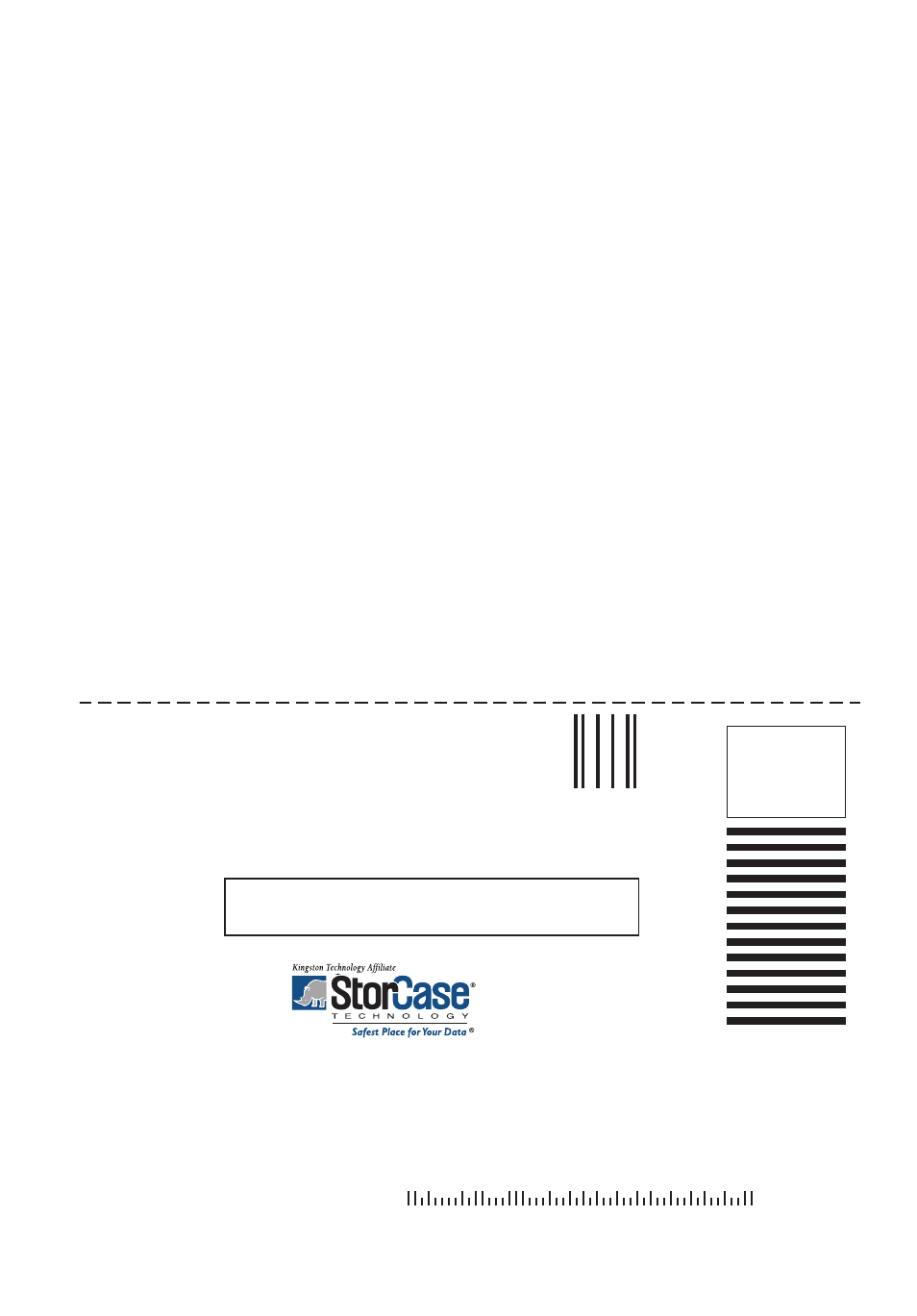 StorCase Technology DE110 User Manual | Page 31 / 31