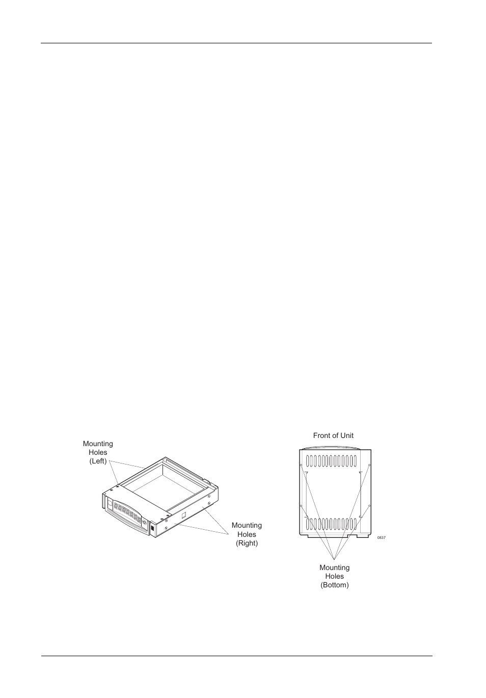 Installing the receiving frame | StorCase Technology DE110 User Manual | Page 17 / 29