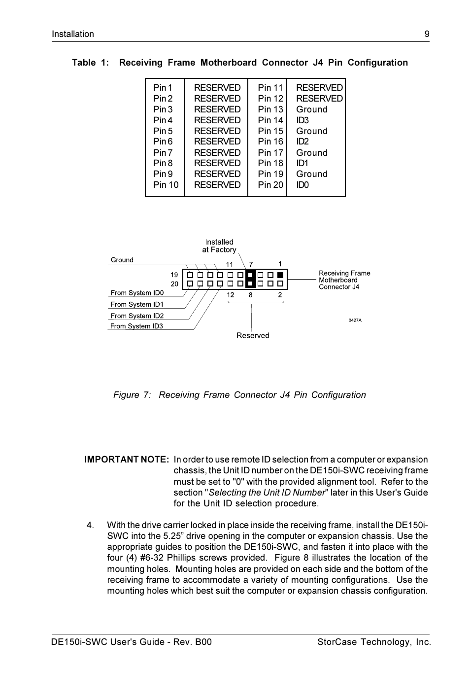 StorCase Technology DE150i-SWC User Manual | Page 16 / 33