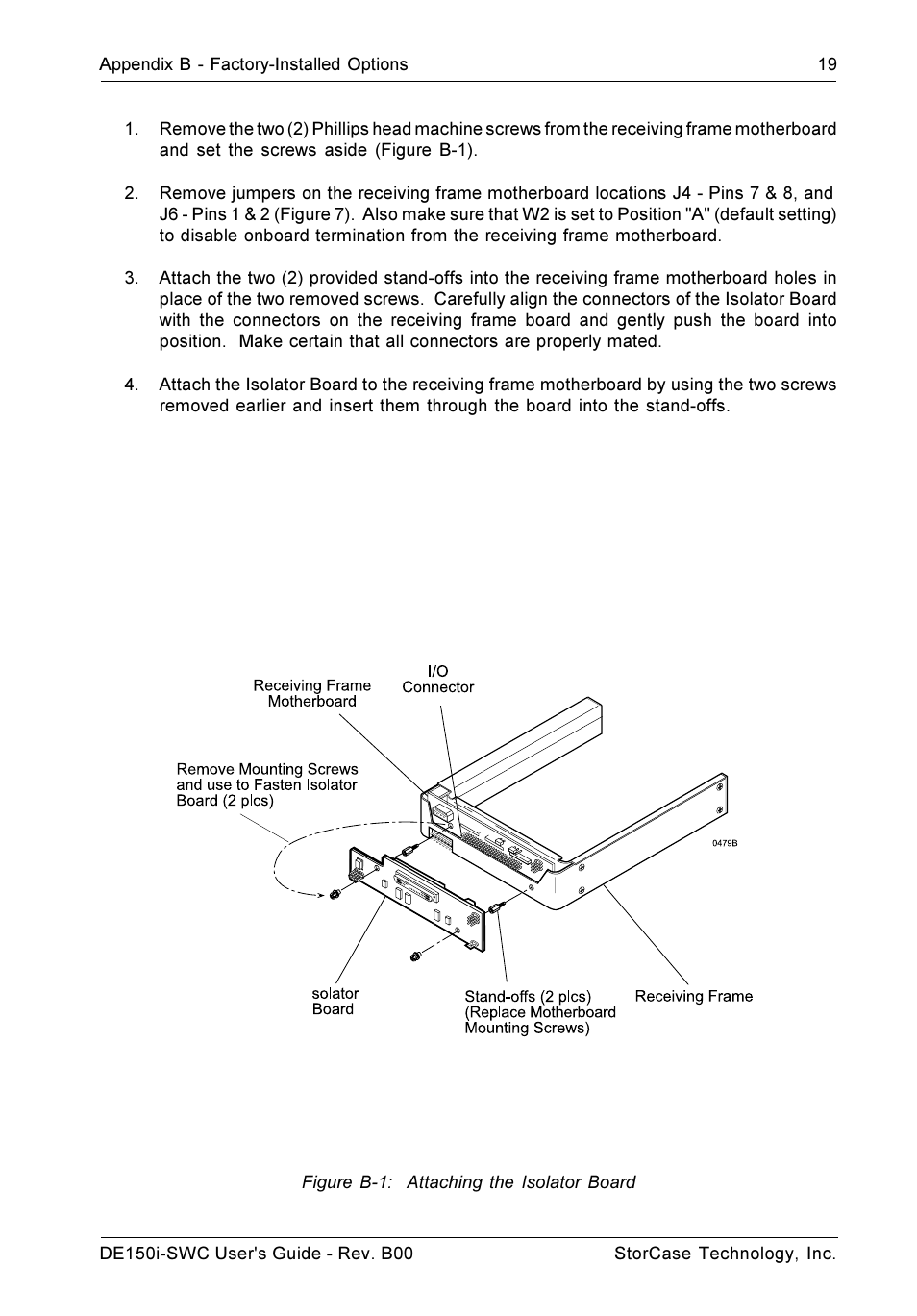 StorCase Technology DE150i-SWC User Manual | Page 26 / 33