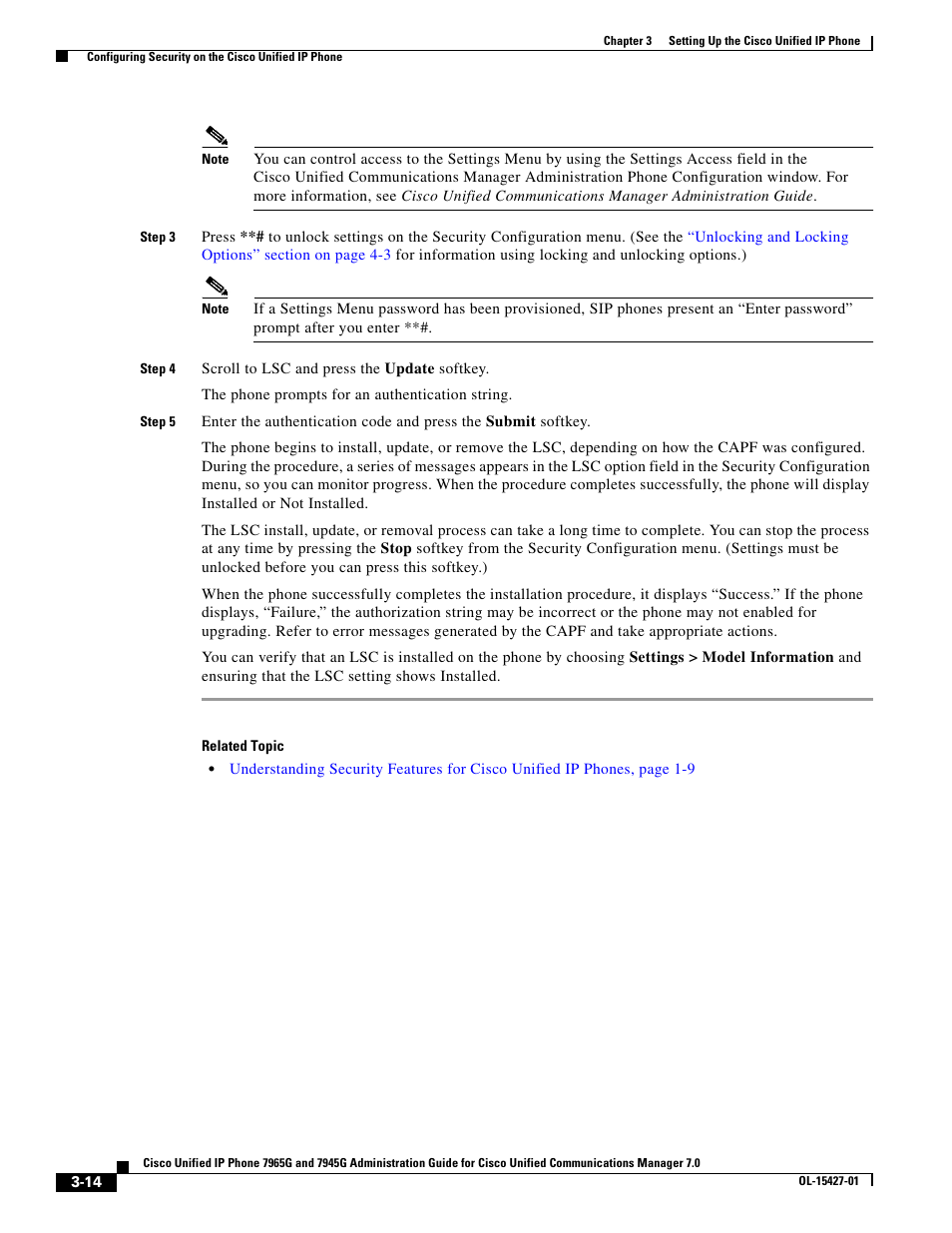 Cisco 7965G User Manual | Page 14 / 14