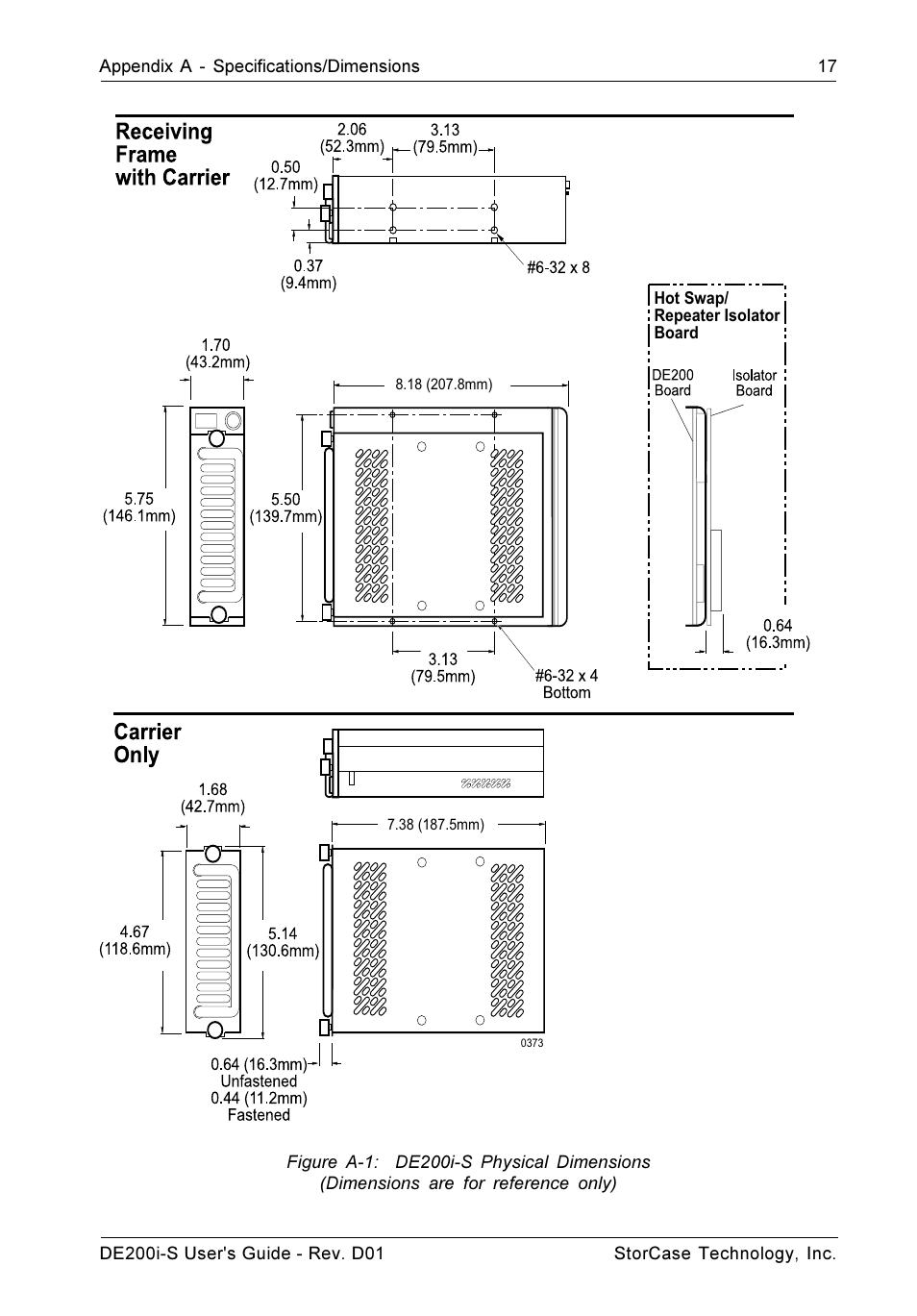 StorCase Technology DE200i-S User Manual | Page 24 / 33