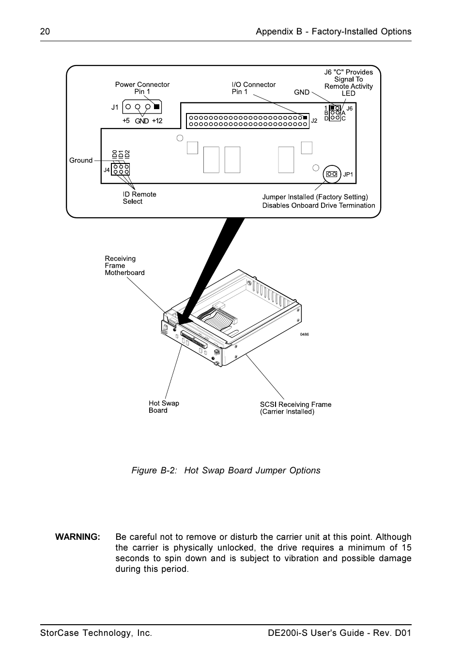 StorCase Technology DE200i-S User Manual | Page 27 / 33