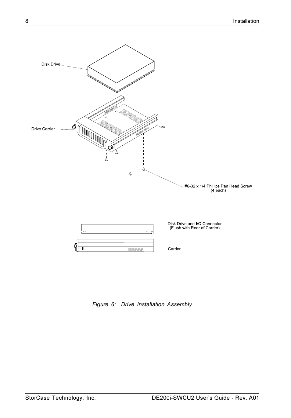 StorCase Technology DE200i-SWCU2 User Manual | Page 15 / 35