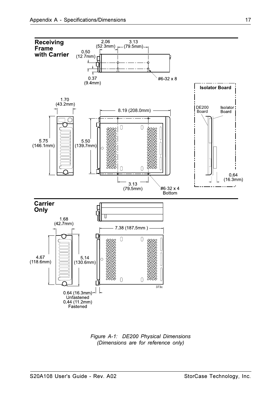 StorCase Technology S20A108 User Manual | Page 24 / 33