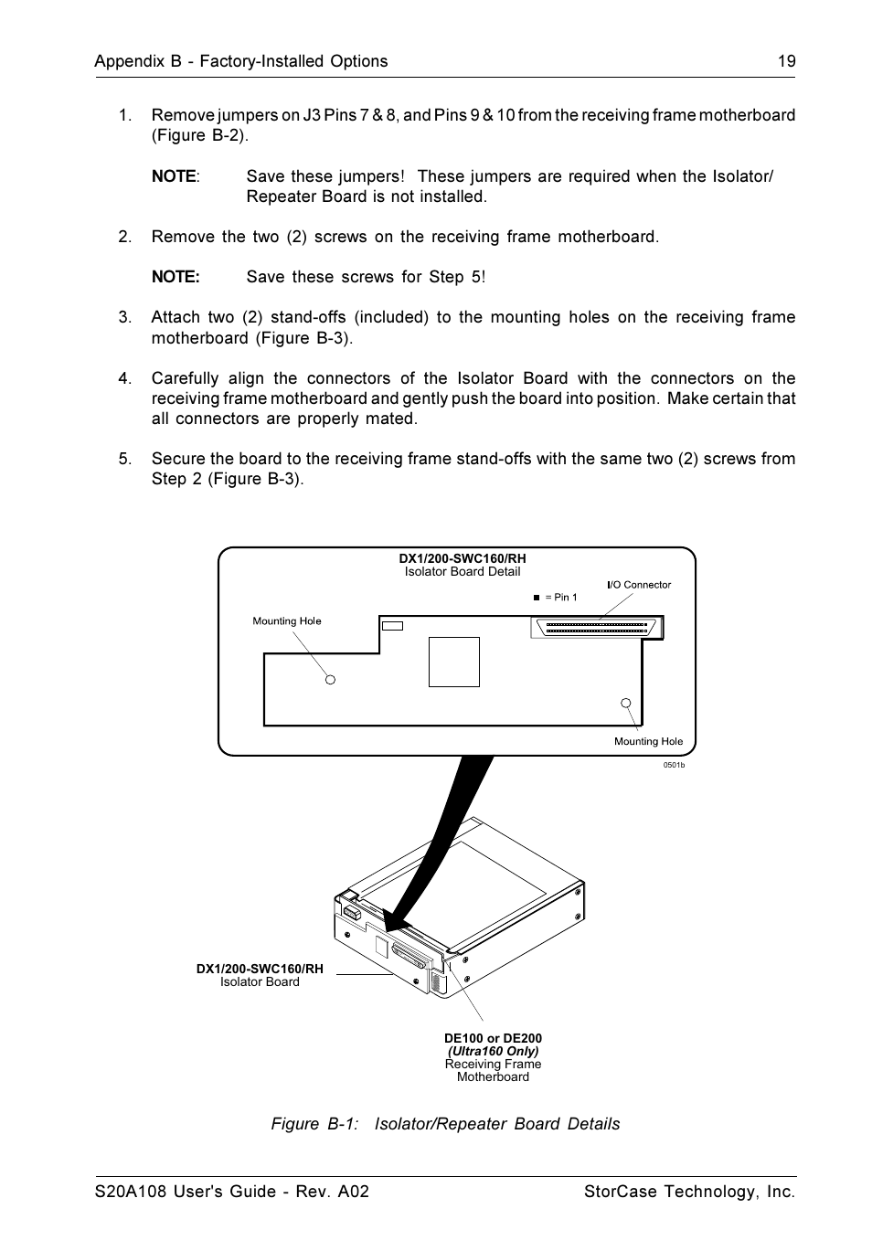 StorCase Technology S20A108 User Manual | Page 26 / 33