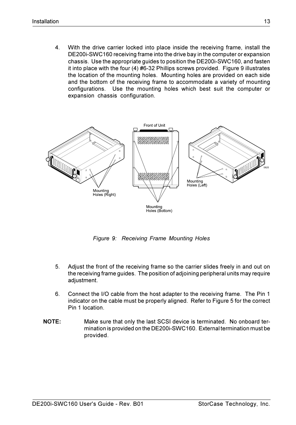 StorCase Technology DE200i-SWC160 User Manual | Page 20 / 37