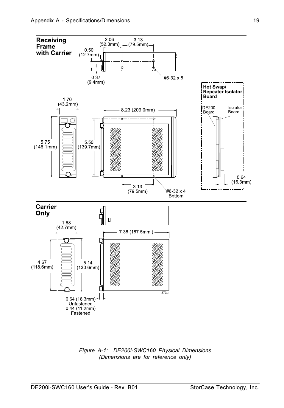 StorCase Technology DE200i-SWC160 User Manual | Page 26 / 37