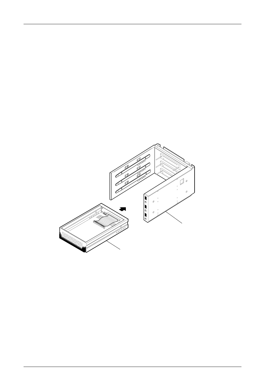 General description, The receiving frame front panel | StorCase Technology DE300i-S User Manual | Page 10 / 36