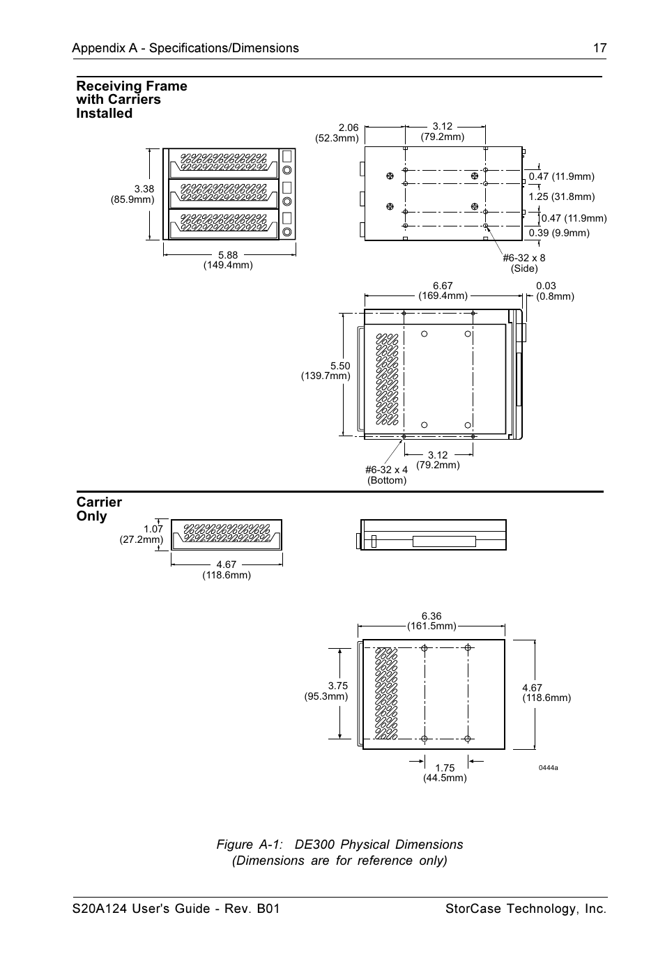 StorCase Technology S20A124 User Manual | Page 24 / 29