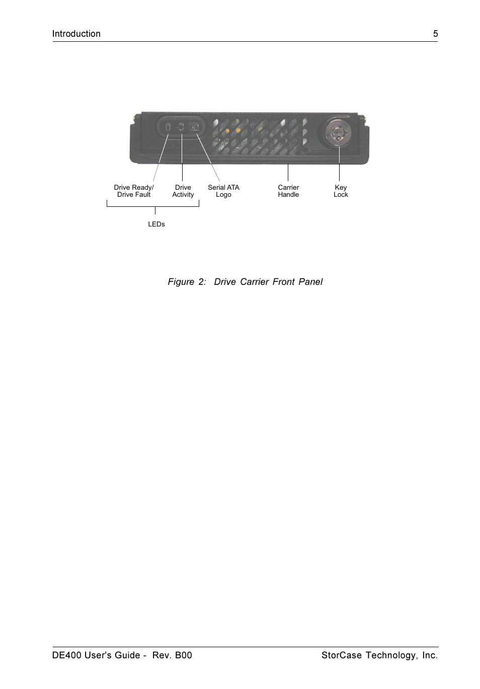 StorCase Technology DE400 User Manual | Page 12 / 28
