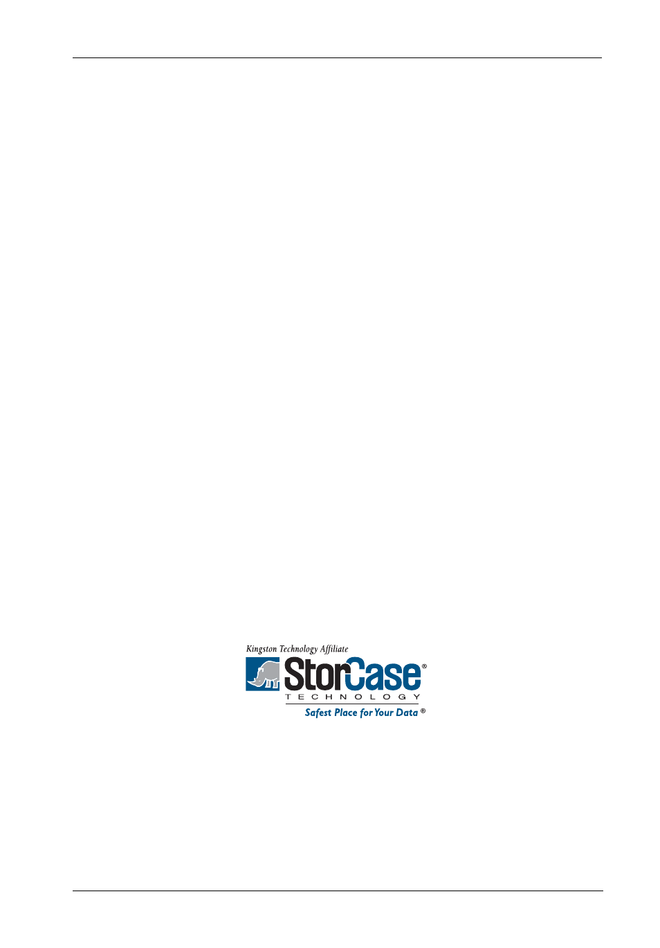 Data express, Sata 3gbps dx115, Storcase | Technology, Removable sata 3gbps drive enclosure user's guide | StorCase Technology DX115 User Manual | Page 2 / 25