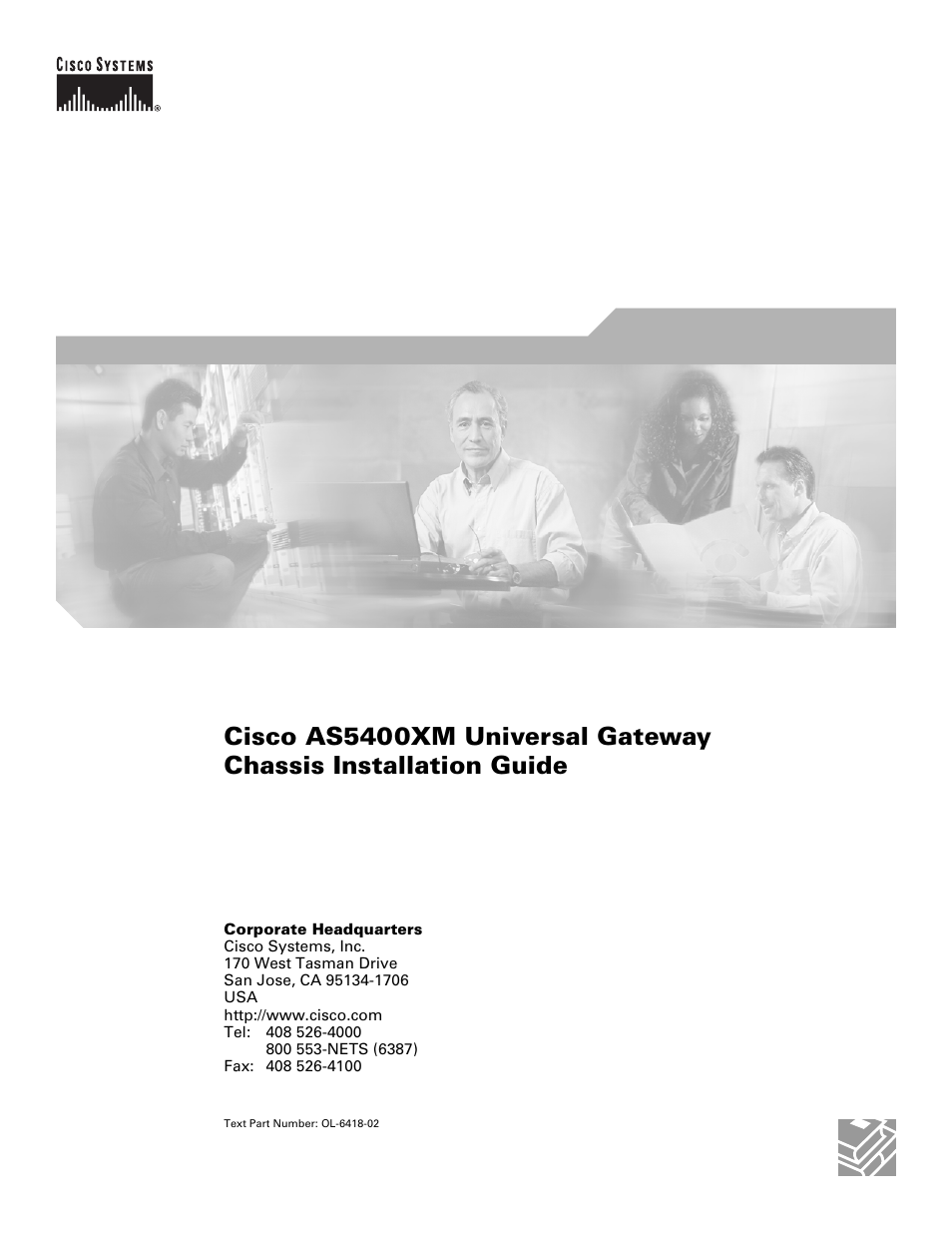 Cisco XM Universal Gateways Cisco AS5400XM User Manual | 100 pages