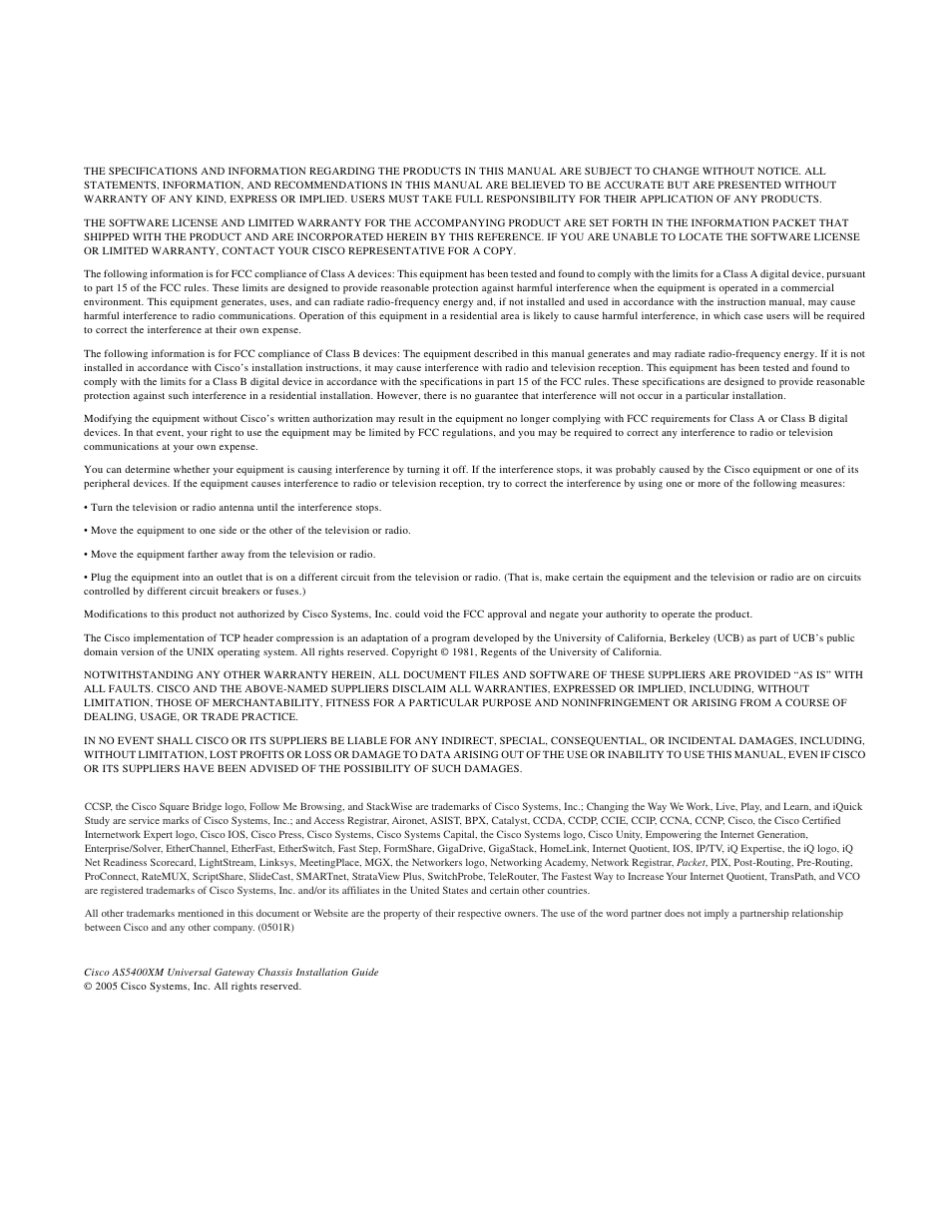 Cisco XM Universal Gateways Cisco AS5400XM User Manual | Page 2 / 100