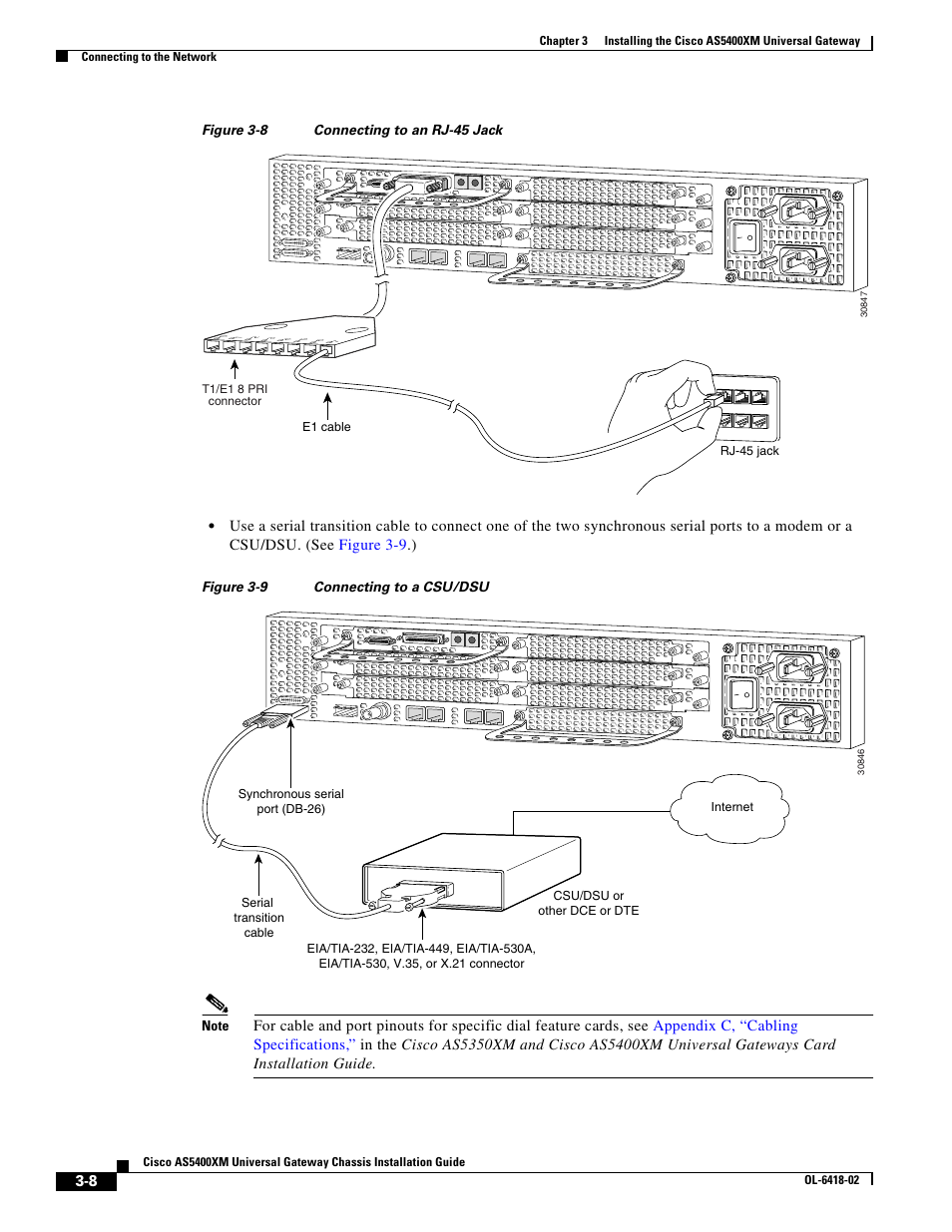 Cisco XM Universal Gateways Cisco AS5400XM User Manual | Page 38 / 100