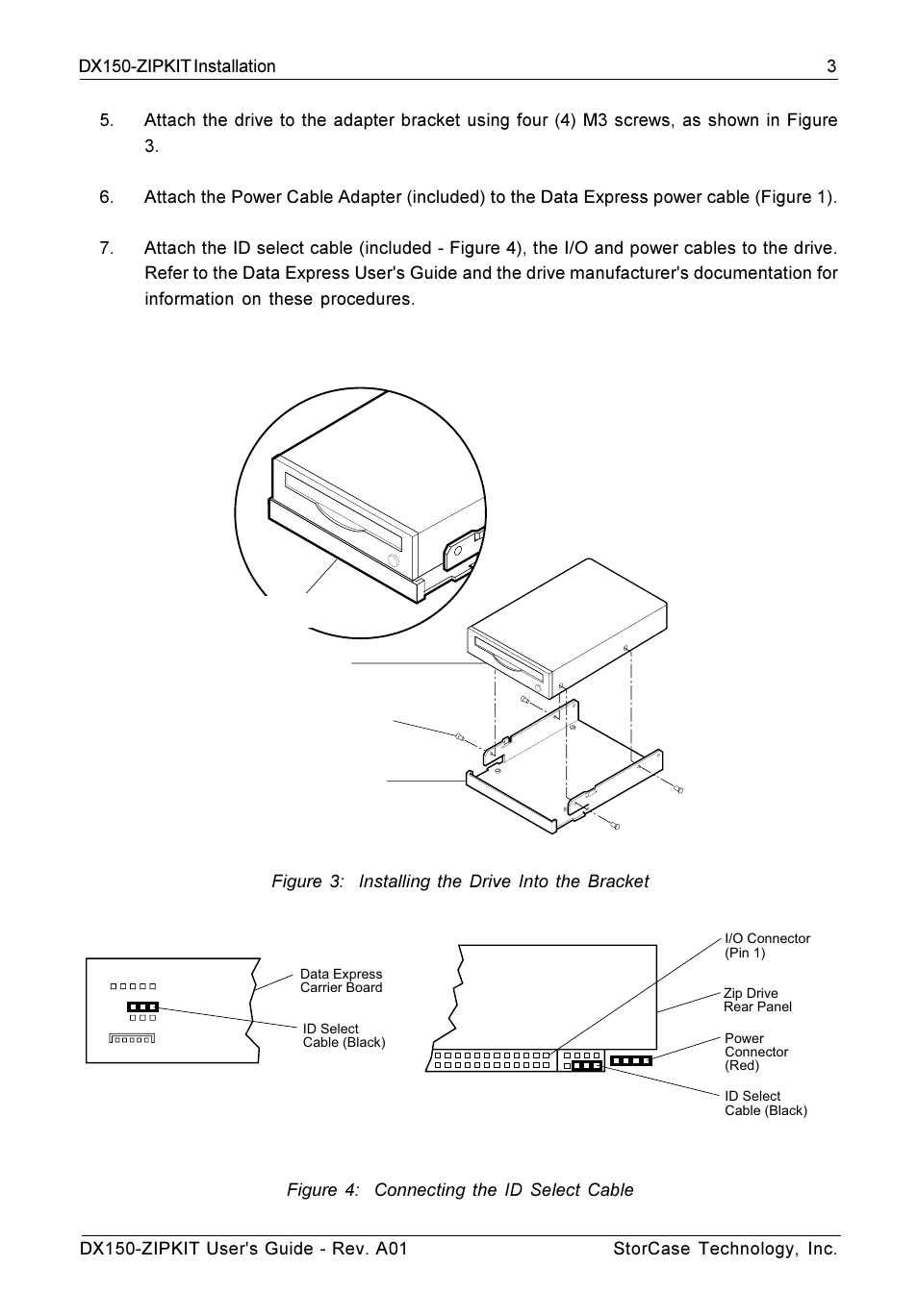 StorCase Technology DX150-ZIPKIT Zip User Manual | Page 3 / 4