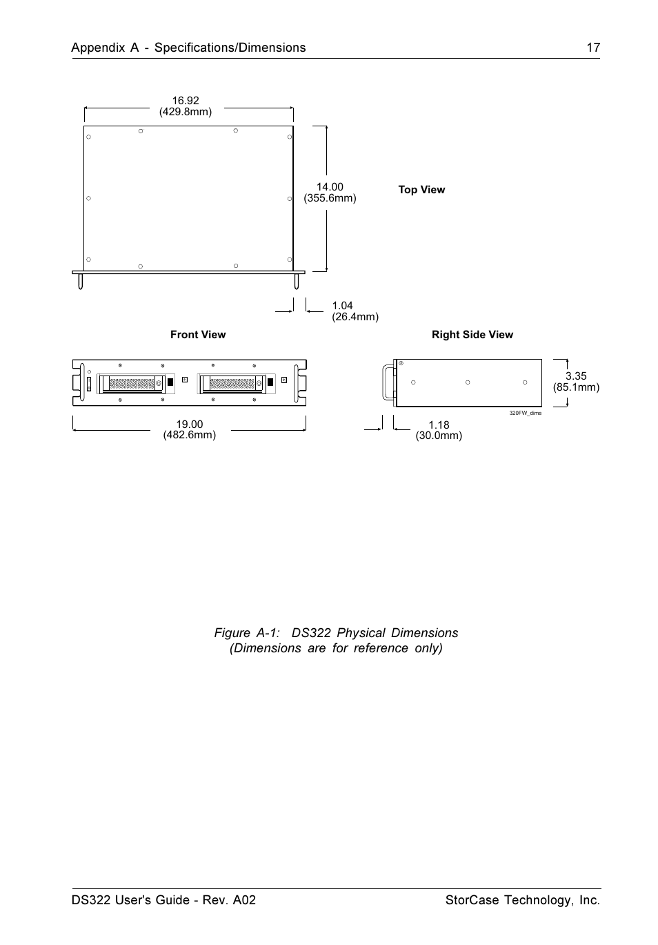 StorCase Technology DS322 User Manual | Page 25 / 30