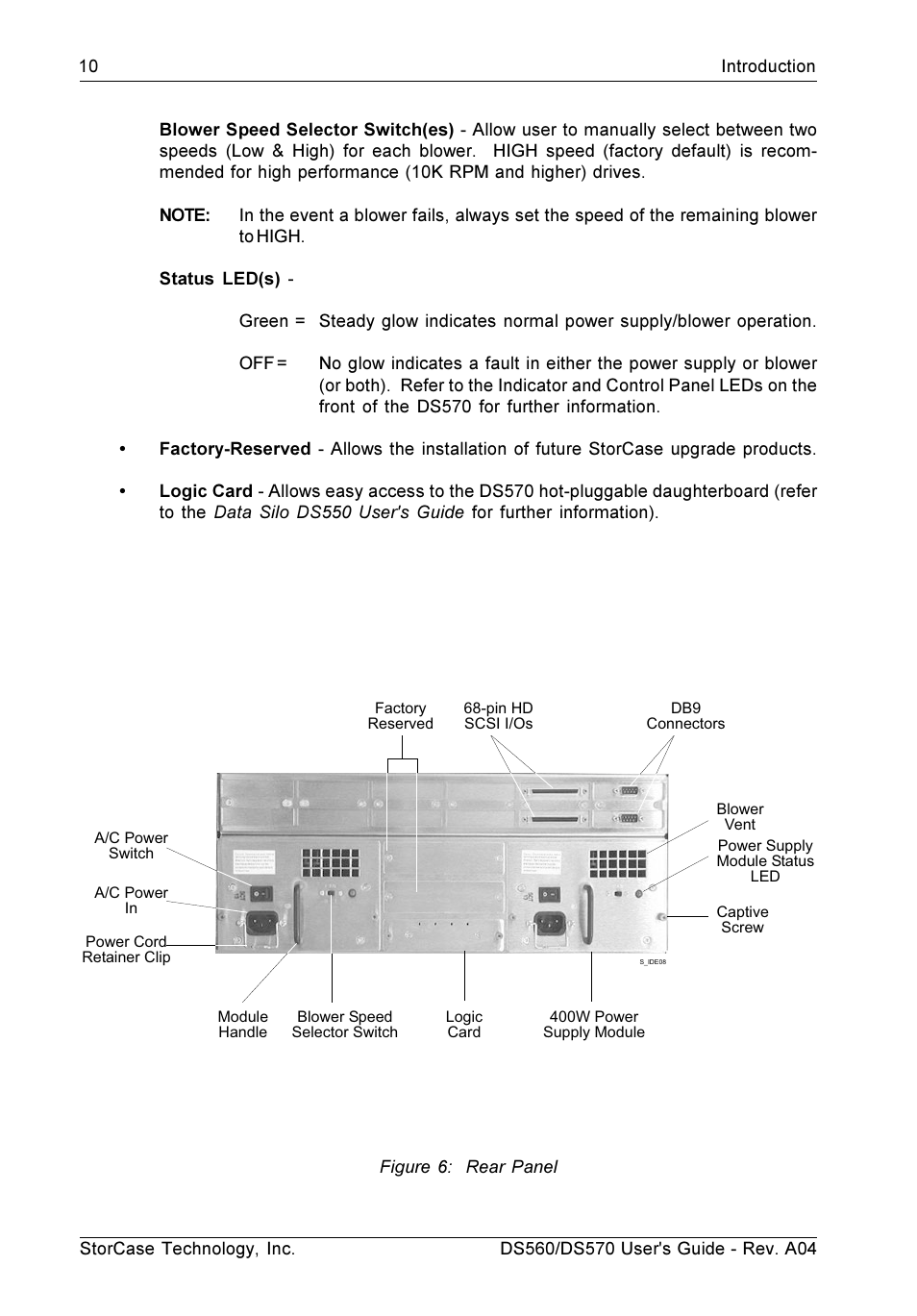 StorCase Technology DS570 User Manual | Page 19 / 67