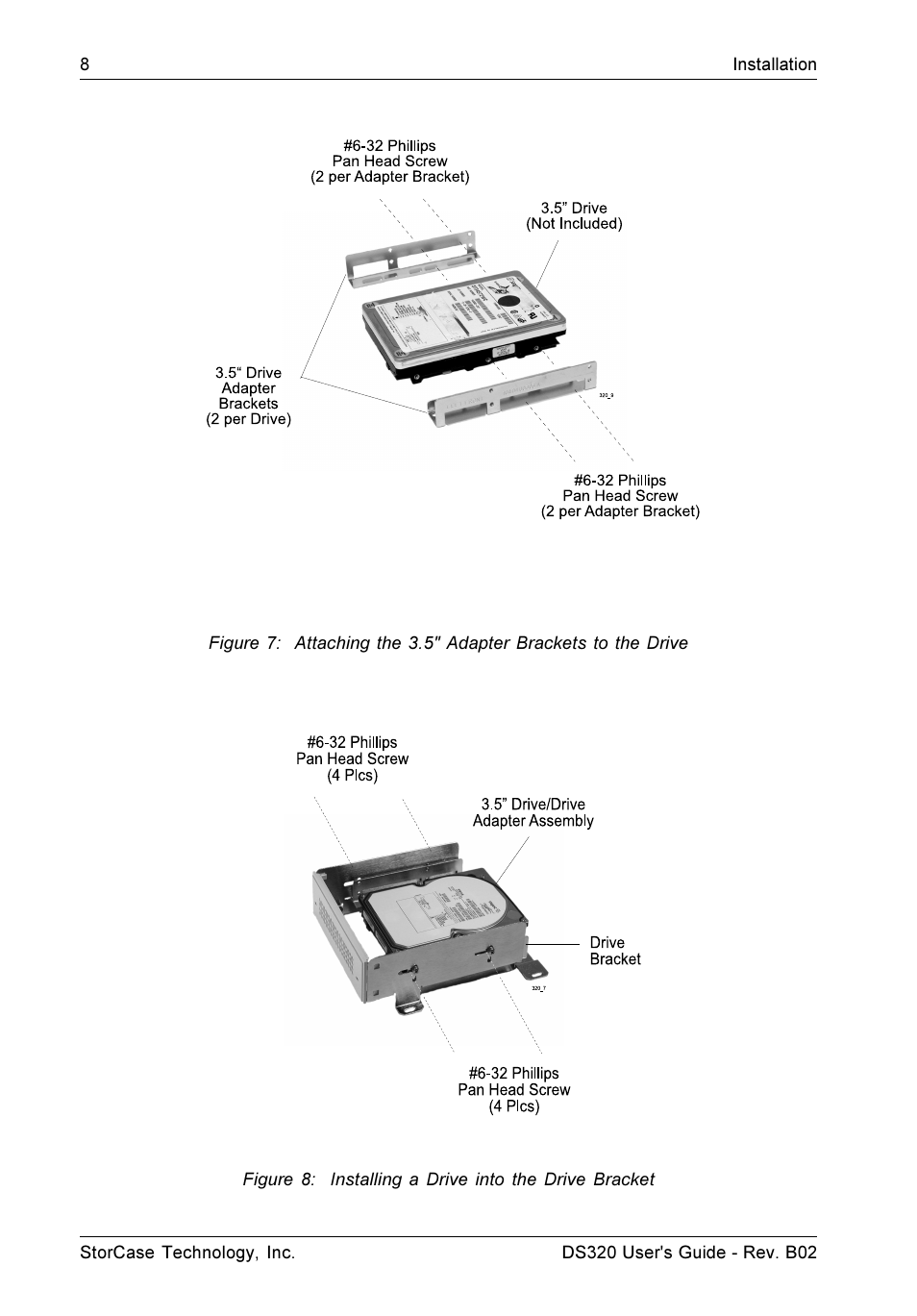 StorCase Technology DS320 User Manual | Page 16 / 26