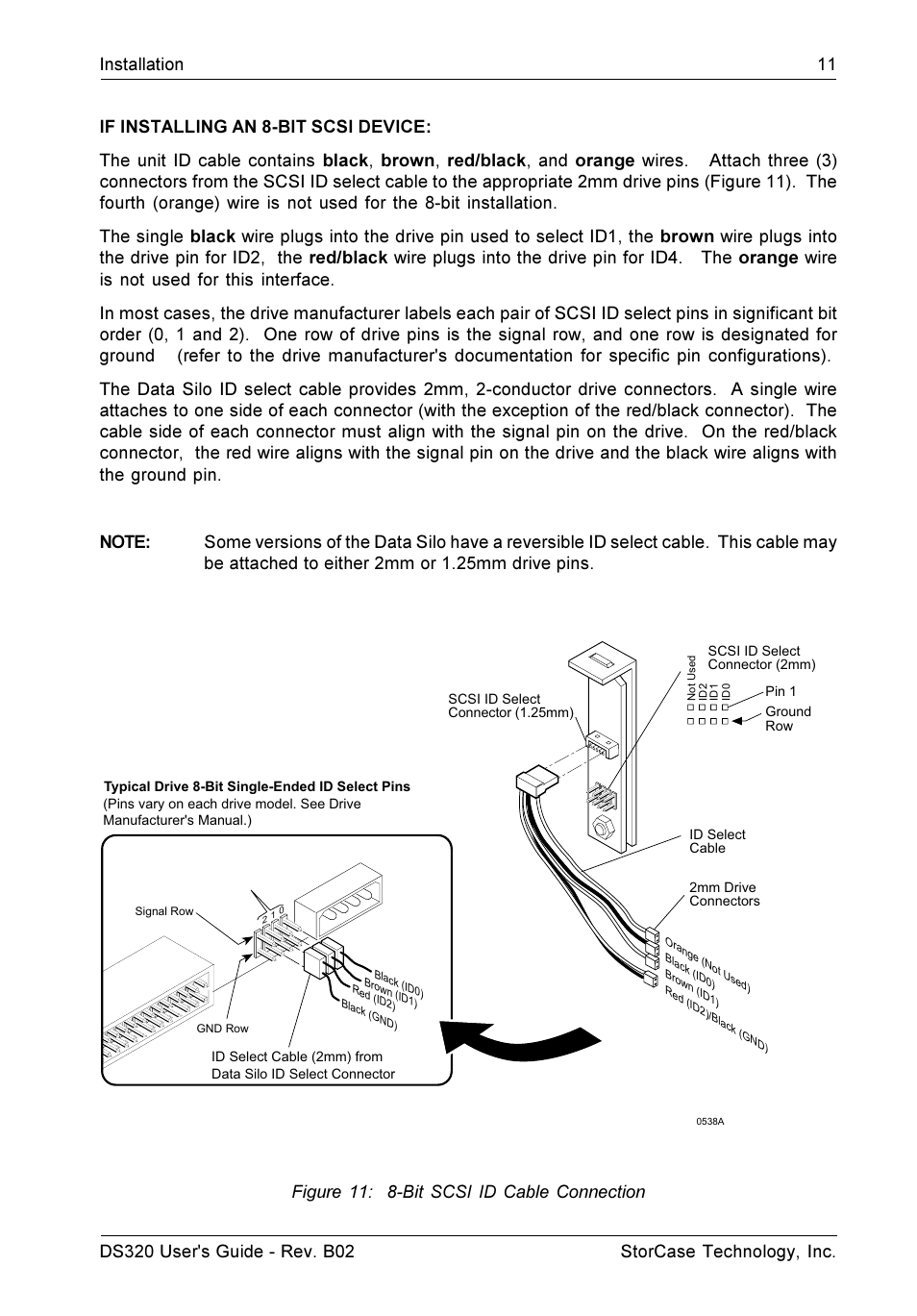 StorCase Technology DS320 User Manual | Page 19 / 26