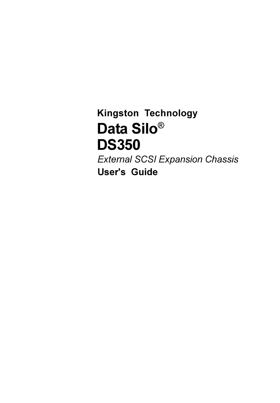 StorCase Technology DS350 User Manual | 35 pages