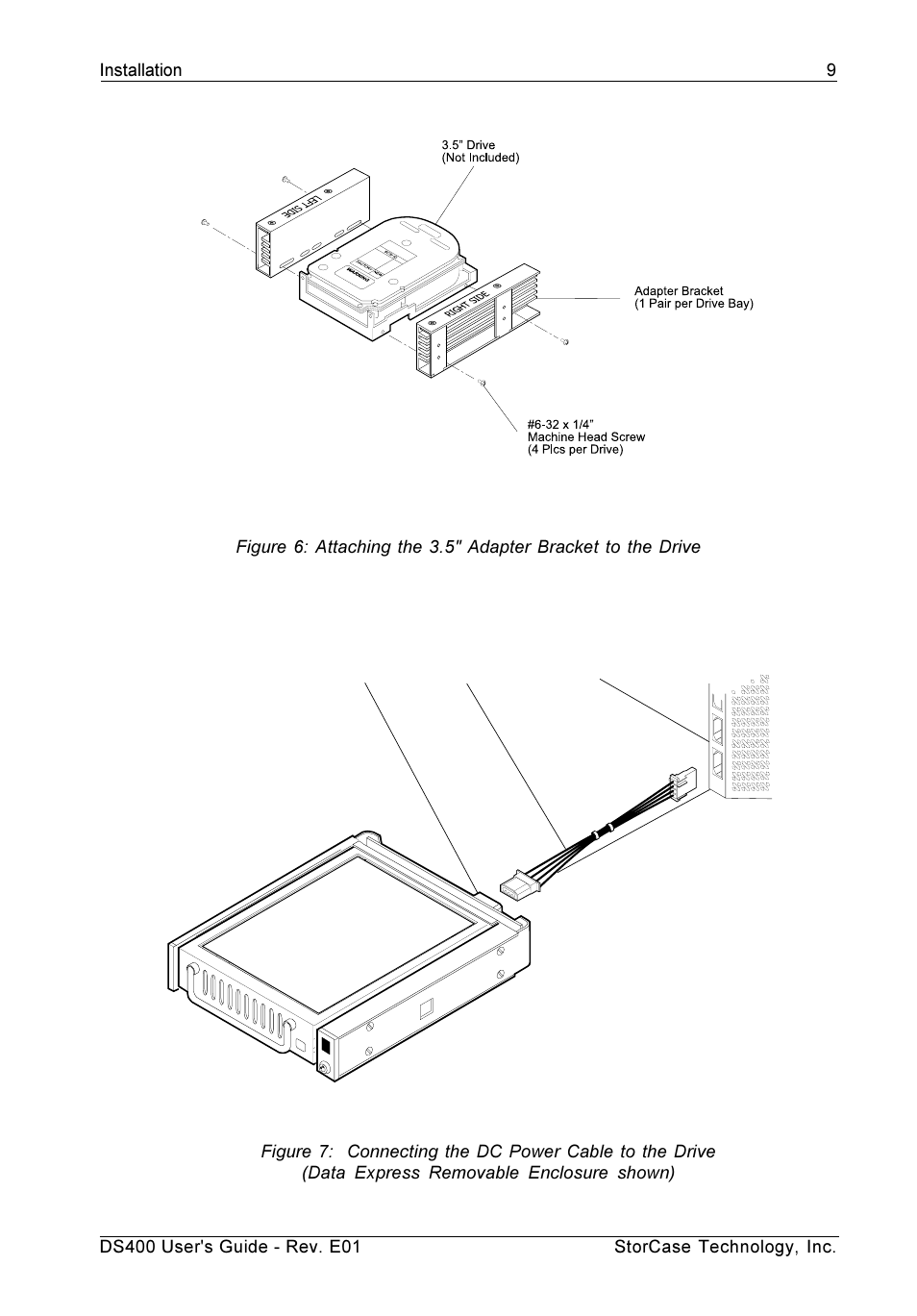 StorCase Technology DS400 User Manual | Page 18 / 39