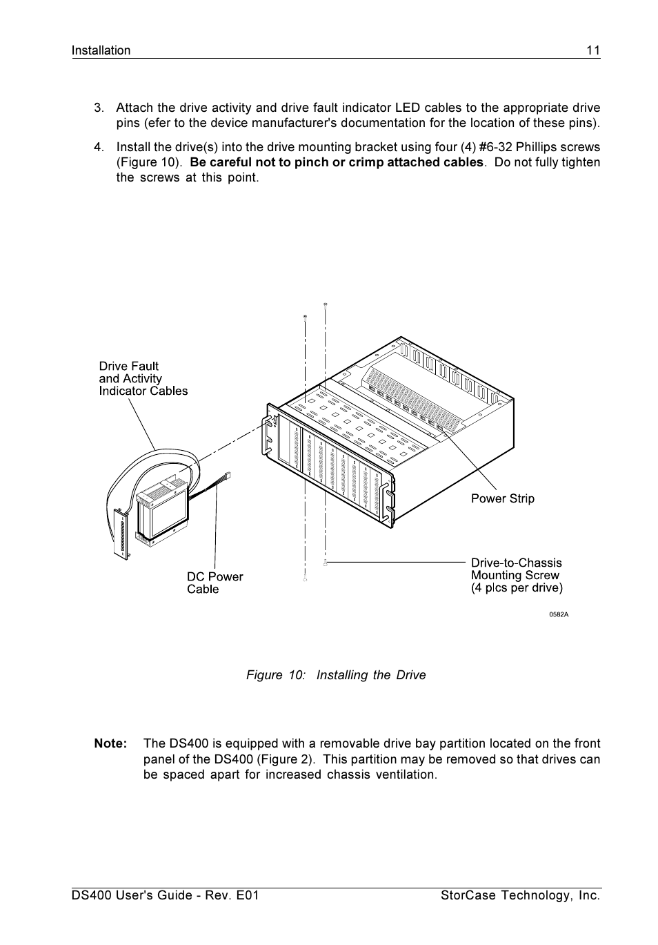 StorCase Technology DS400 User Manual | Page 20 / 39