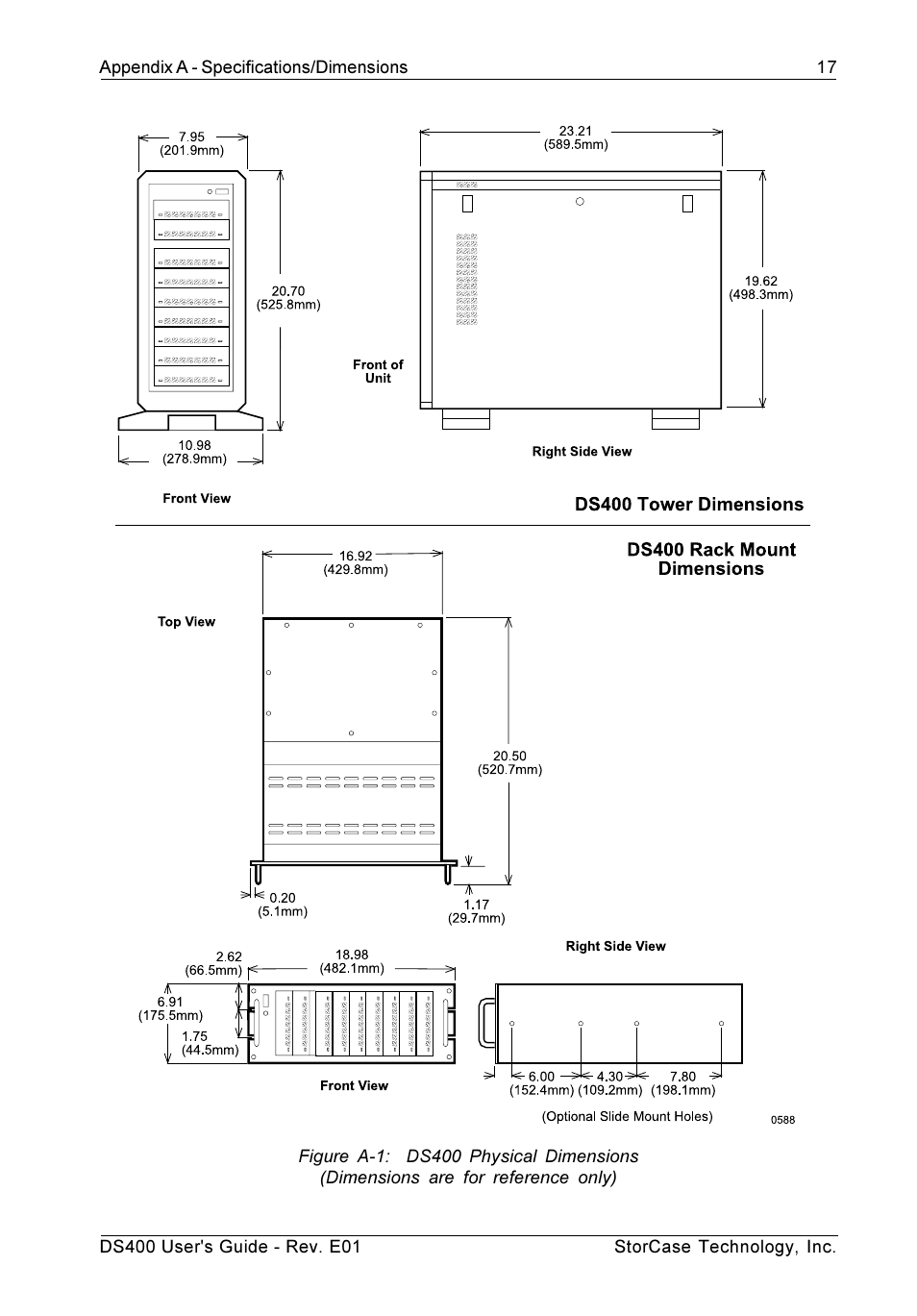 StorCase Technology DS400 User Manual | Page 26 / 39