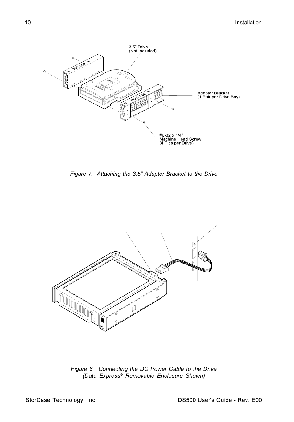 StorCase Technology DS500 User Manual | Page 18 / 42