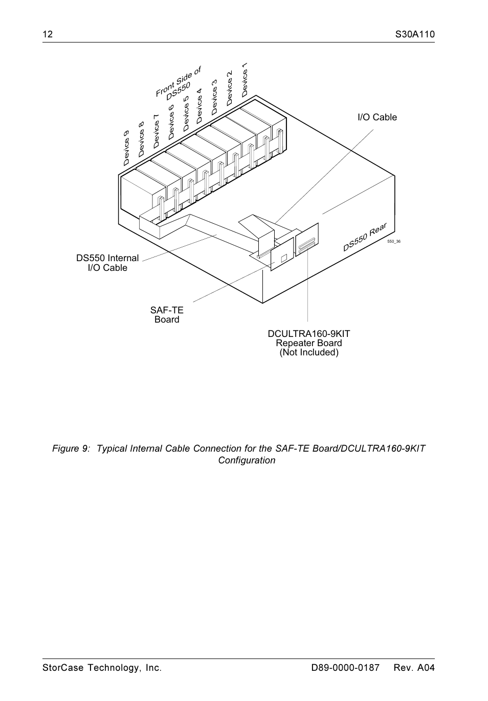 StorCase Technology DS550 User Manual | Page 12 / 22