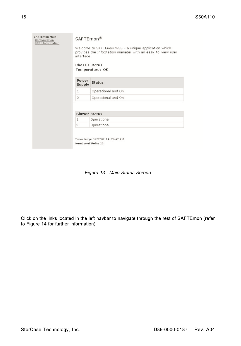 StorCase Technology DS550 User Manual | Page 18 / 22