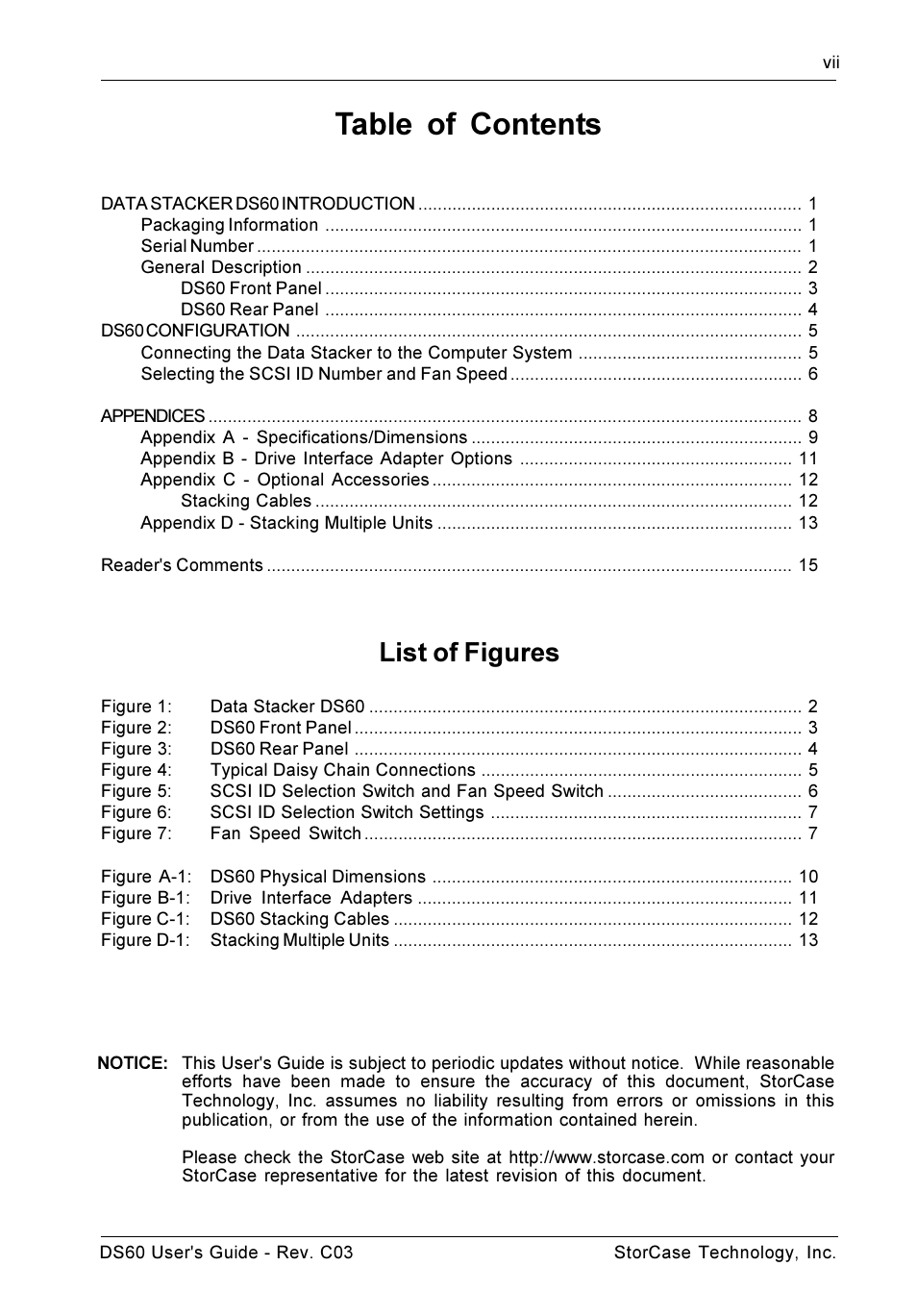 StorCase Technology DS60 User Manual | Page 8 / 25