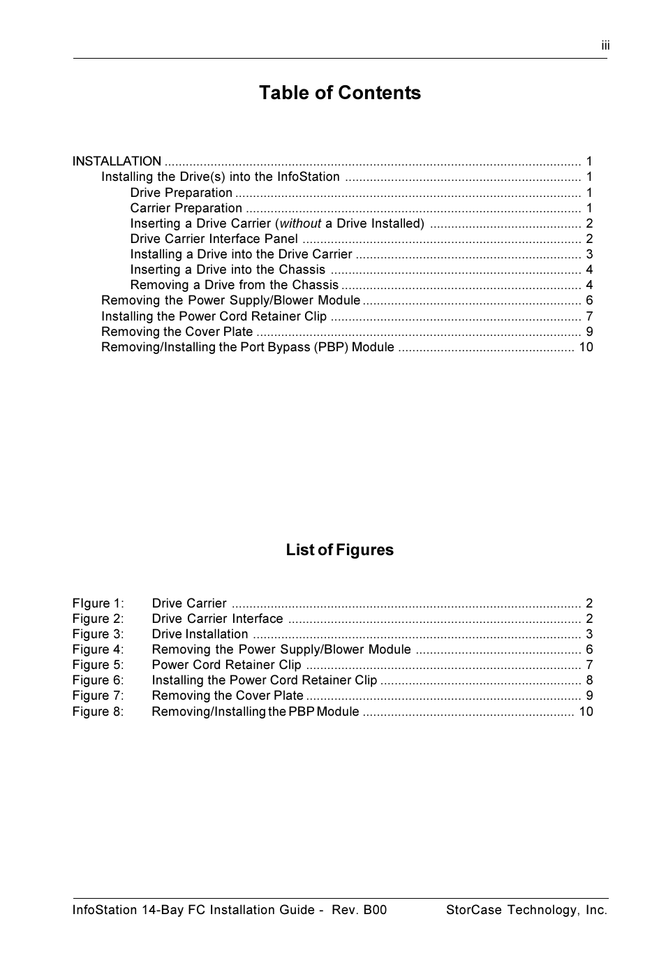 StorCase Technology 14-Bay 3U Fibre User Manual | Page 4 / 15