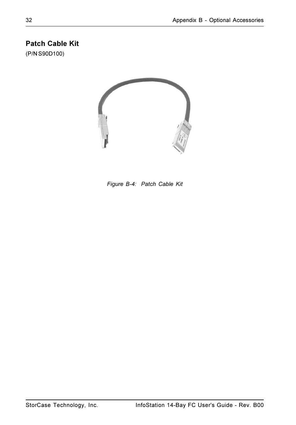 Patch cable kit | StorCase Technology 14-Bay 3U Fibre User Manual | Page 41 / 49