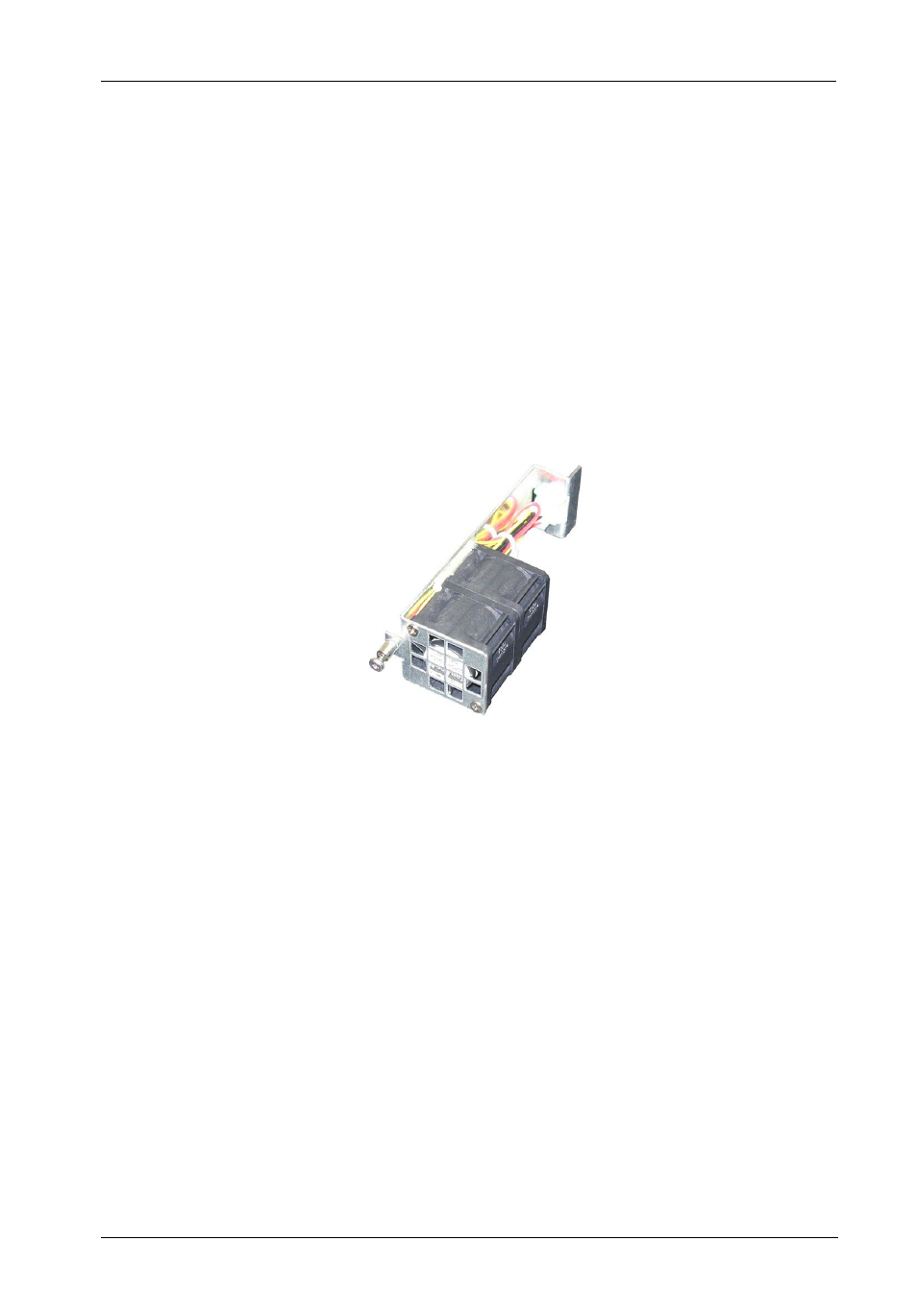 Replacement fan module | StorCase Technology InfoStation 10-Bay 1U Ultra320/SATA User Manual | Page 106 / 119