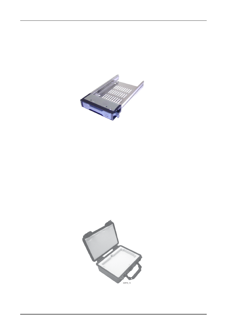 Carrying case, Drive carrier | StorCase Technology InfoStation 10-Bay 1U Ultra320/SATA User Manual | Page 107 / 119