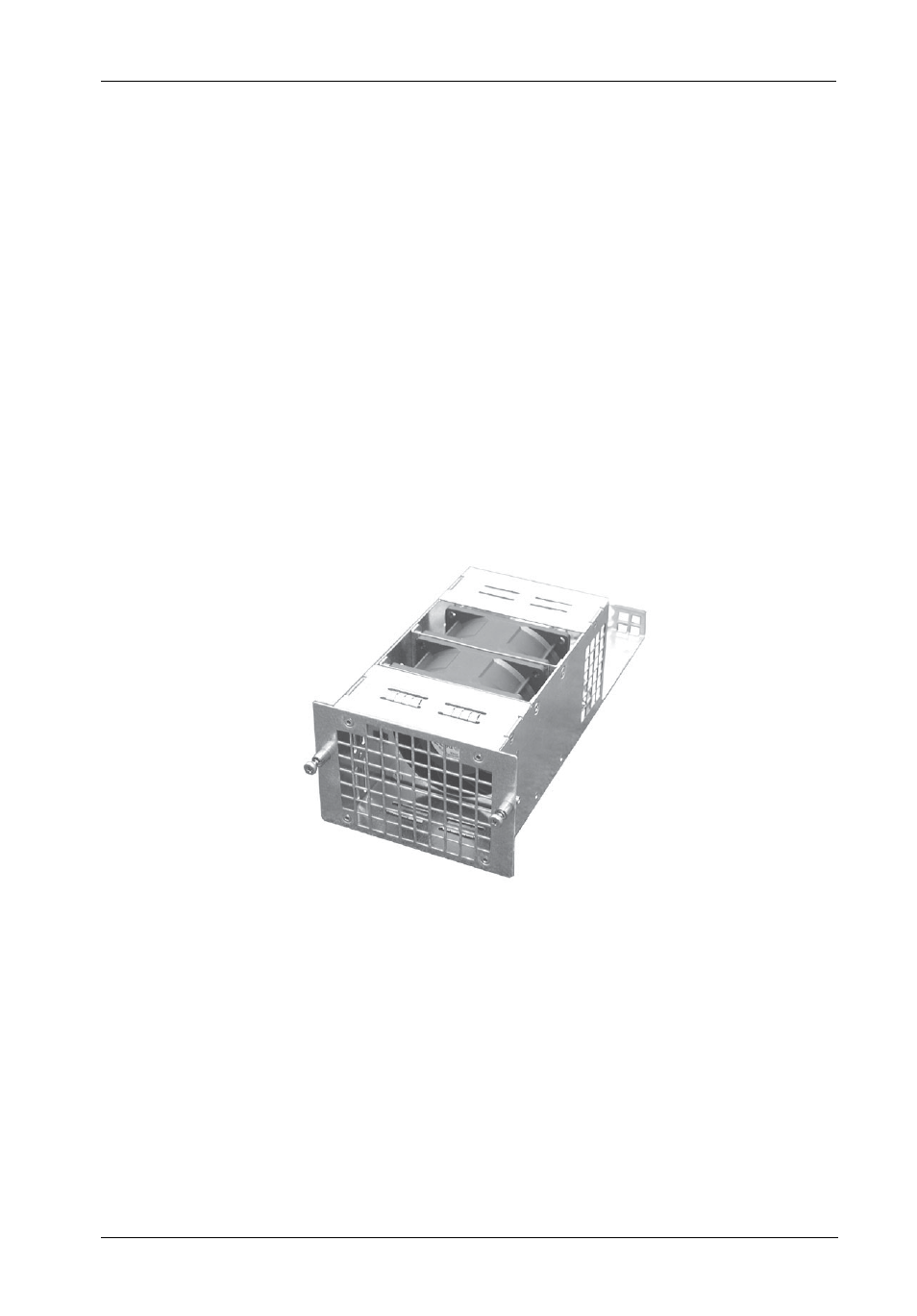 Replacement fan module | StorCase Technology InfoStation 12-Bay 4U Ultra320/SATA User Manual | Page 114 / 127