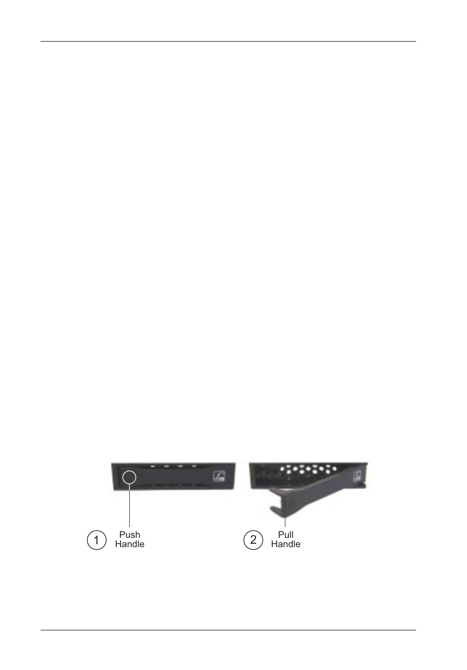 Inserting a drive carrier (with drive installed), Removing a drive carrier (with drive installed) | StorCase Technology InfoStation 16-Bay 3U SCSI/SATA User Manual | Page 25 / 119