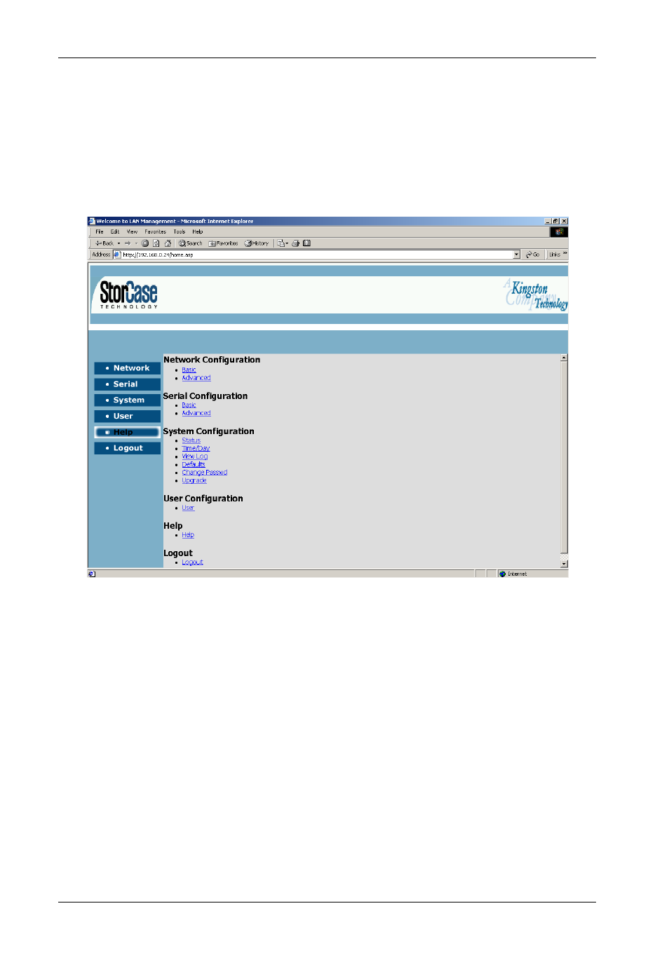 Help | StorCase Technology InfoStation 16-Bay 3U SCSI/SATA User Manual | Page 22 / 28