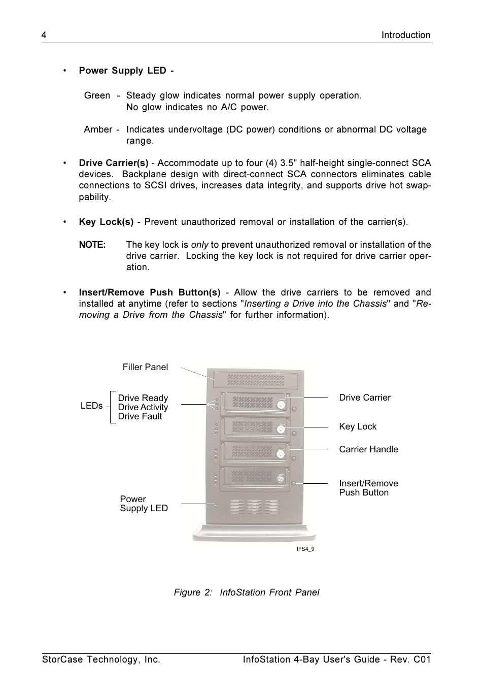 StorCase Technology 4-Bay Desktop SCSI Ultra320 User Manual | Page 12 / 36
