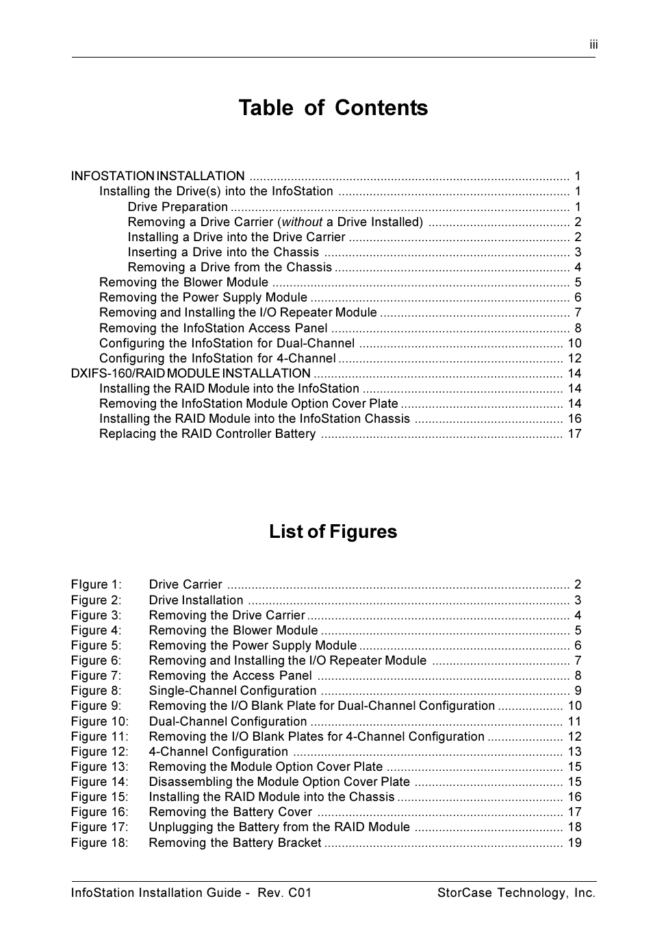 StorCase Technology 9-Bay 4U SCSI Ultra160 User Manual | Page 4 / 24